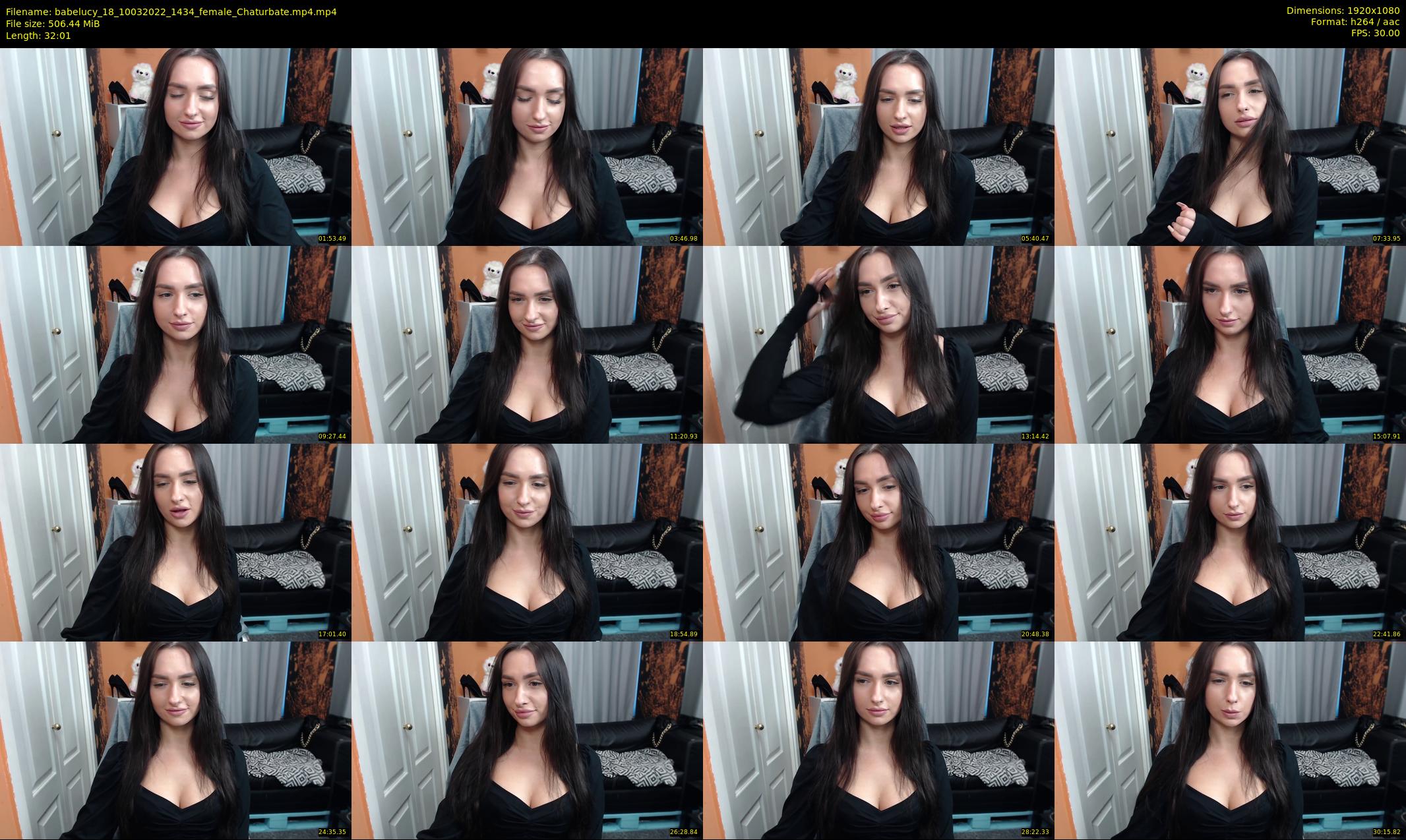 babelucy_18 — 33 minute Chaturbate female cam show recording, 1080p, Mar 10, 2022