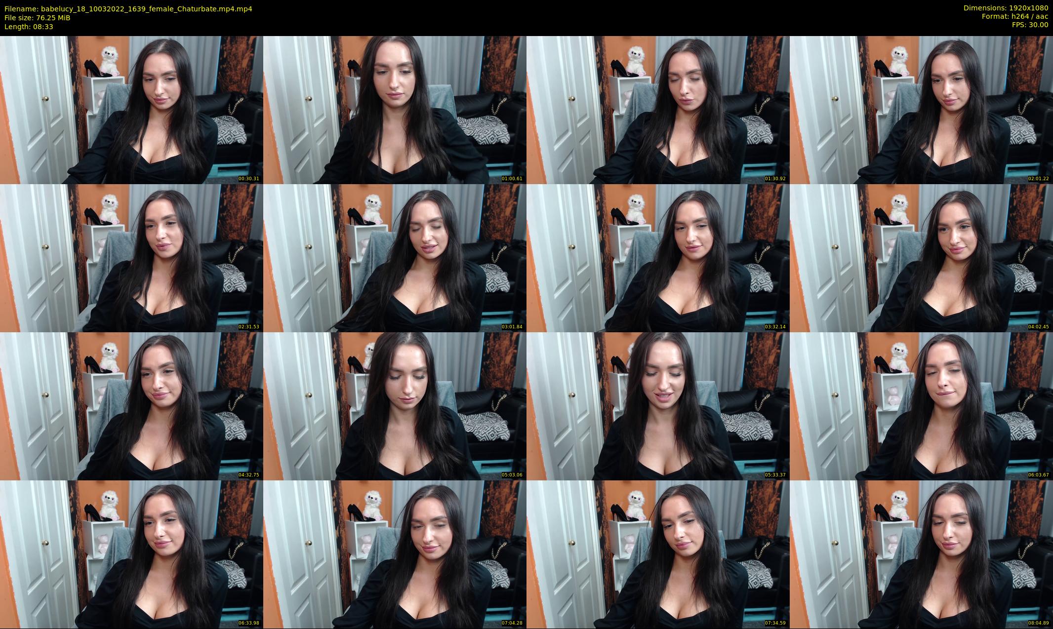 babelucy_18 — 9 minute Chaturbate female cam show recording, 1080p, Mar 10, 2022