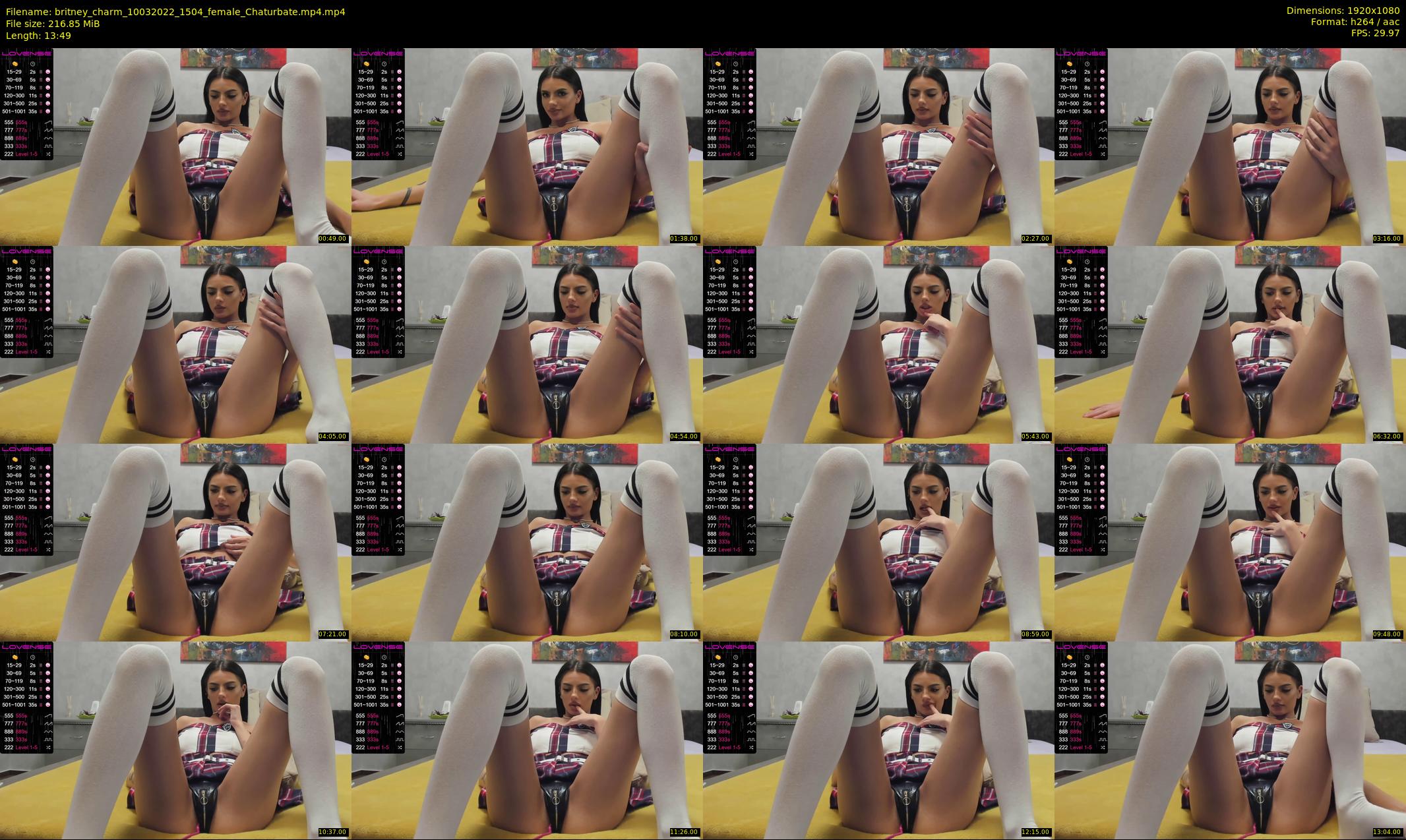britney_charm — 14 minute Chaturbate female cam show recording, 1080p, Mar 10, 2022