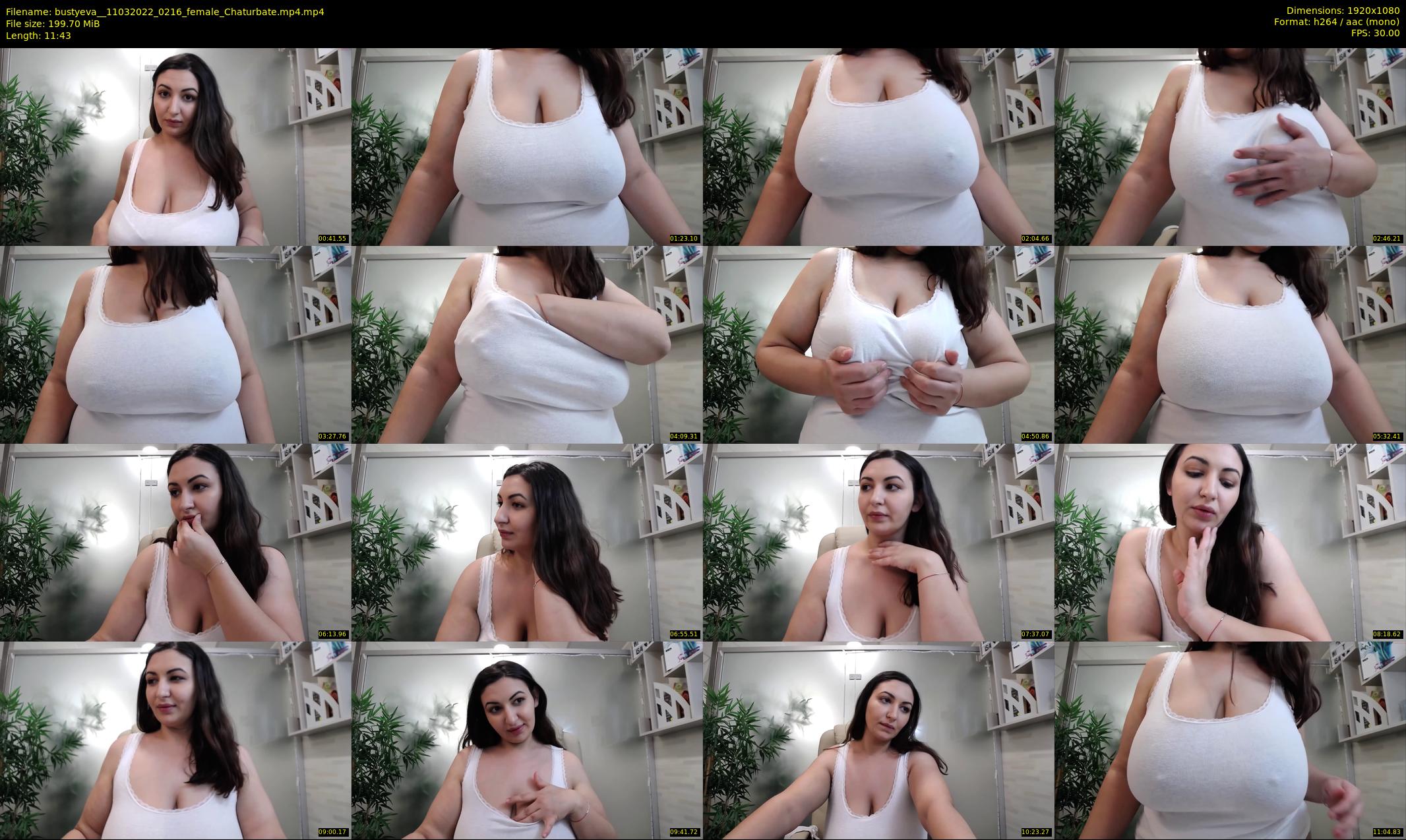 bustyeva_ — 12 minute Chaturbate female cam show recording, 1080p, Mar 11, 2022