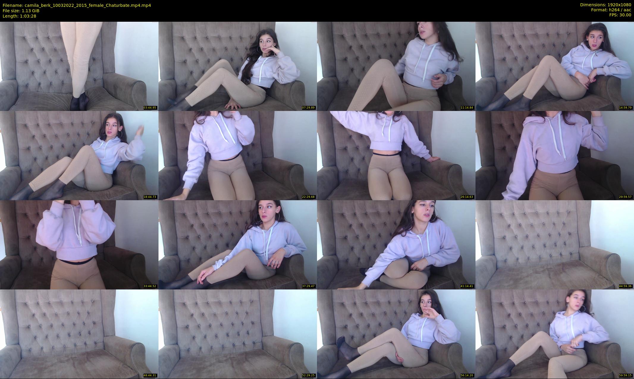 camila_berk — 64 minute Chaturbate female cam show recording, 1080p, Mar 10, 2022