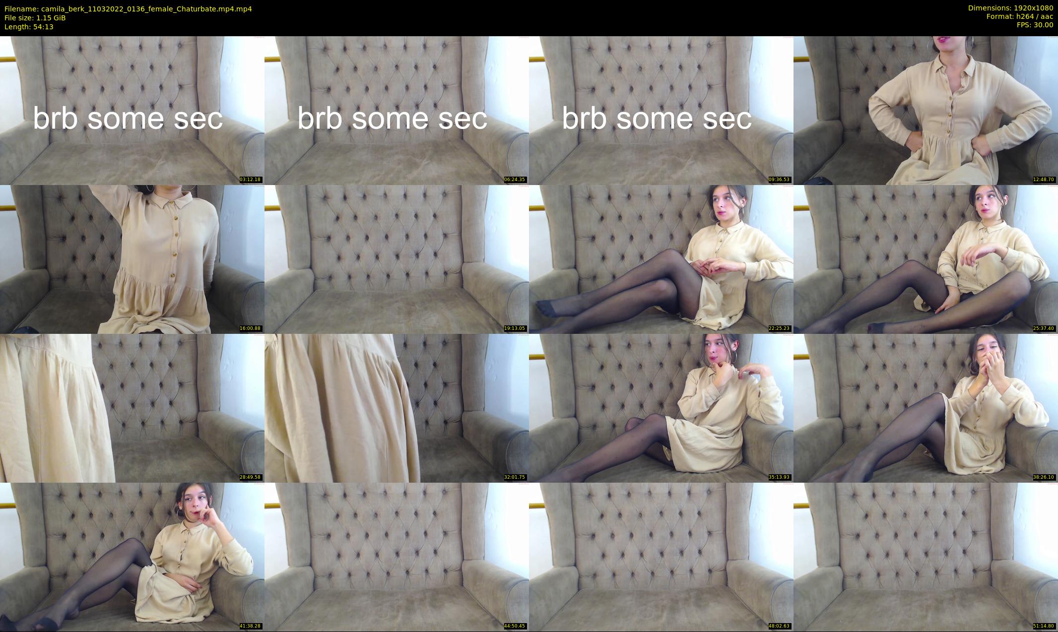 camila_berk — 55 minute Chaturbate female cam show recording, 1080p, Mar 11, 2022