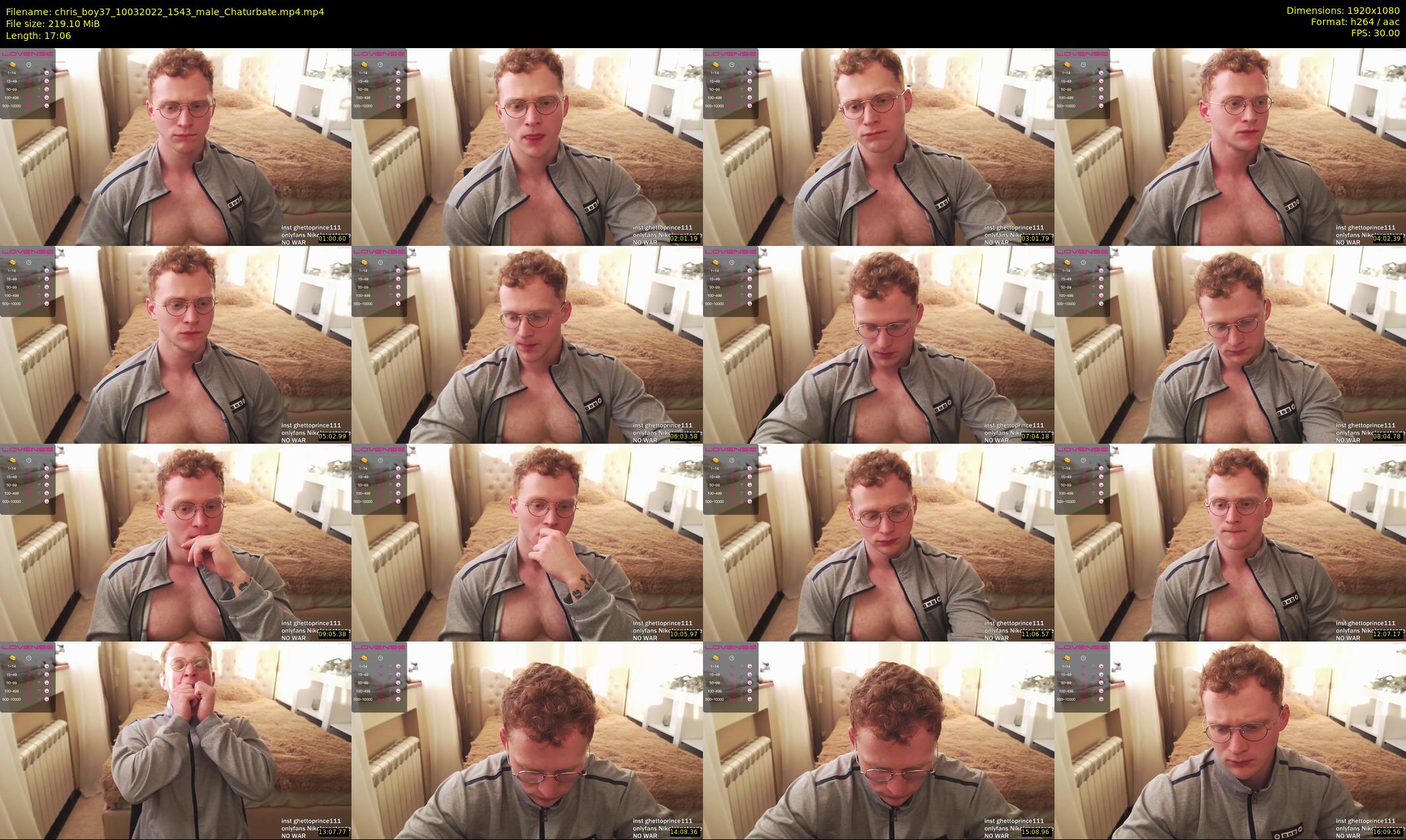 chris_boy37 — 18 minute Chaturbate male cam show recording, 1080p, Mar 10, 2022