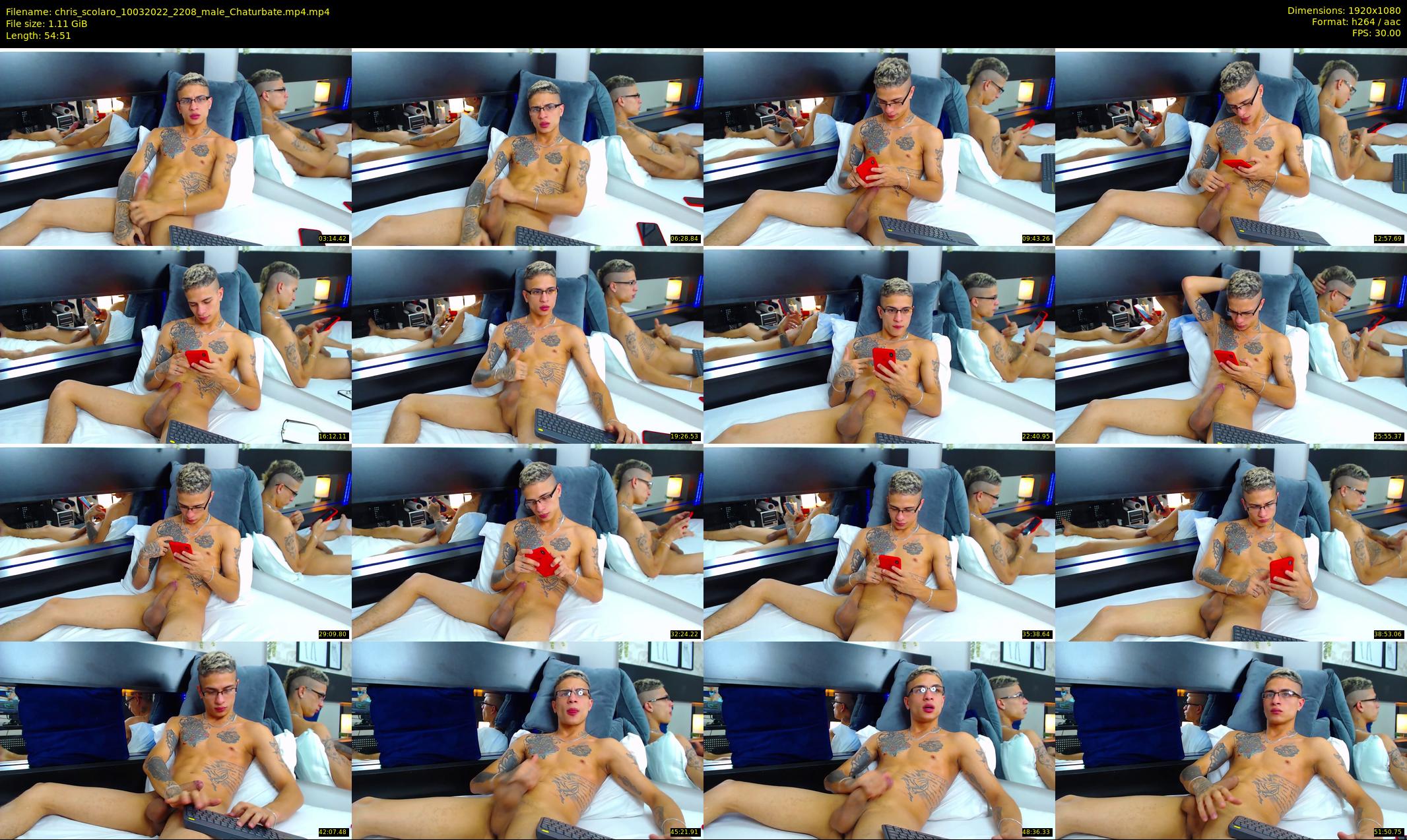 chris_scolaro — 55 minute Chaturbate male cam show recording, 1080p, Mar 10, 2022