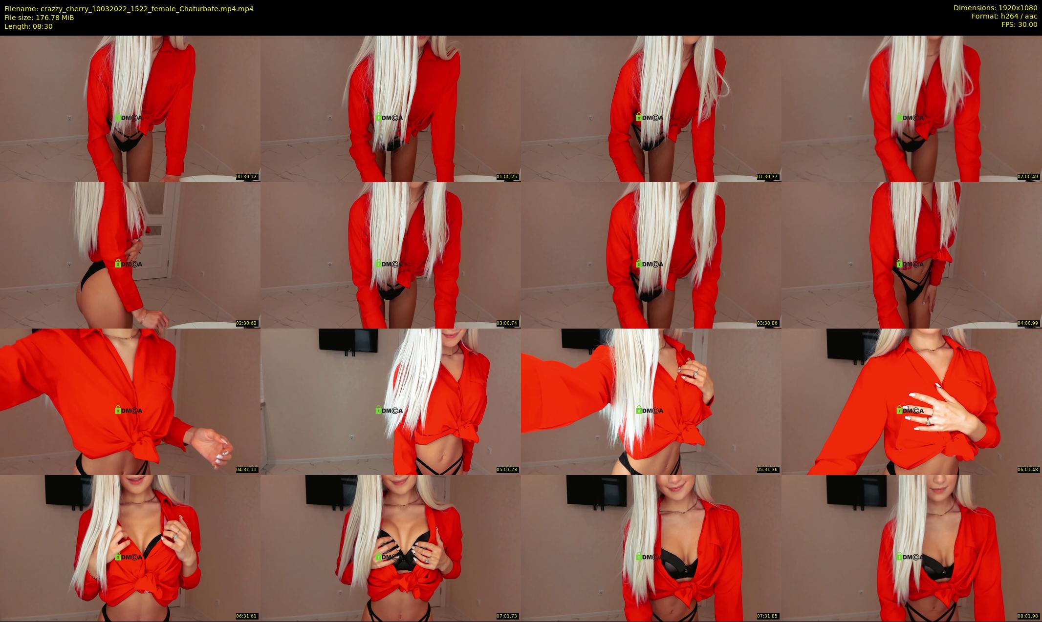 crazzy_cherry — 9 minute Chaturbate female cam show recording, 1080p, Mar 10, 2022