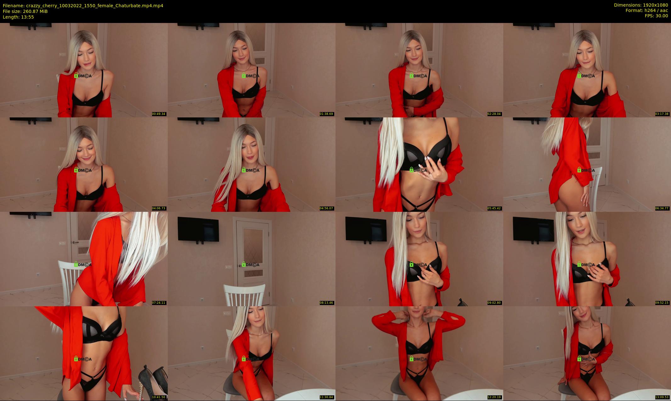 crazzy_cherry — 14 minute Chaturbate female cam show recording, 1080p, Mar 10, 2022