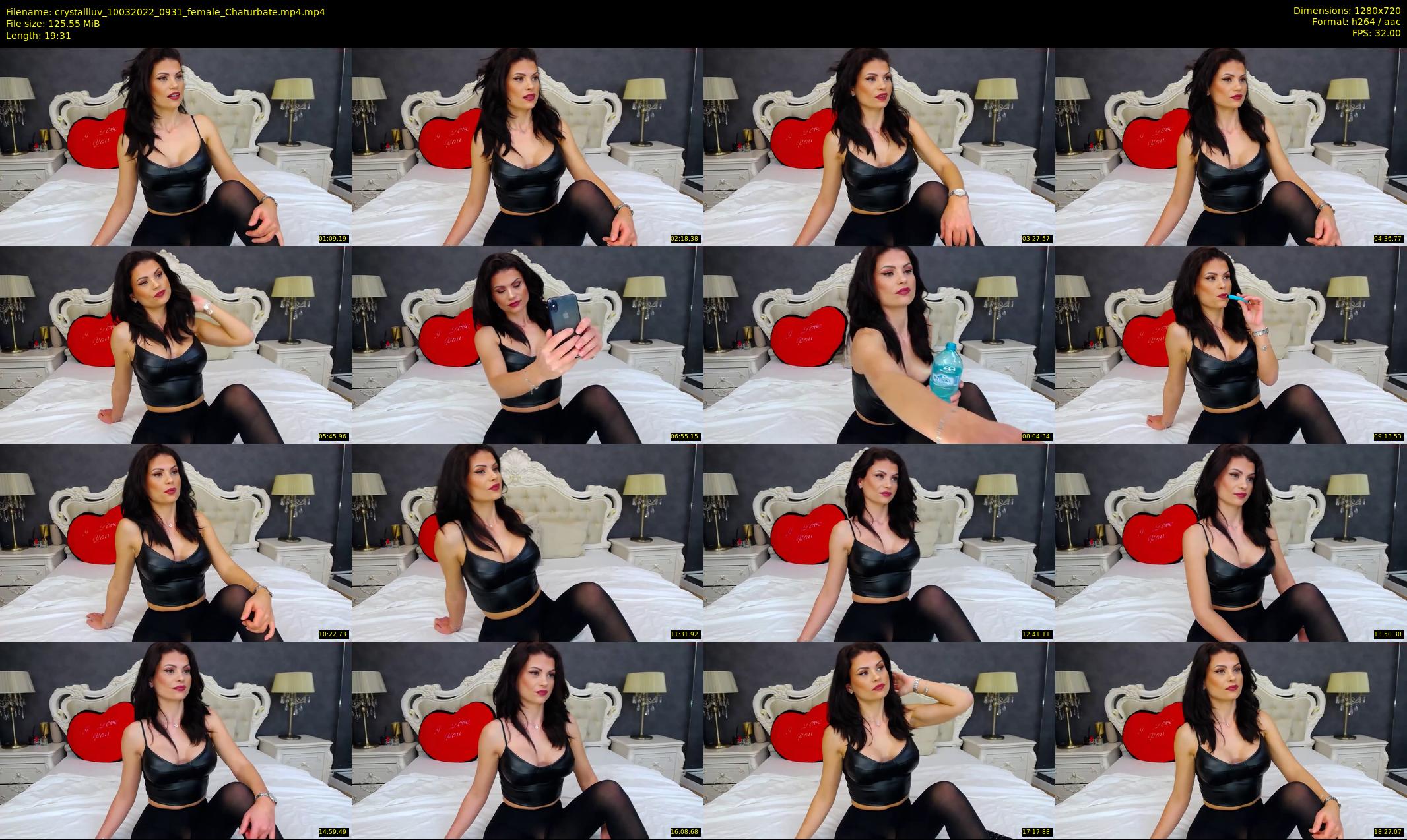 crystallluv — 20 minute Chaturbate female cam show recording, 720p, Mar 10, 2022