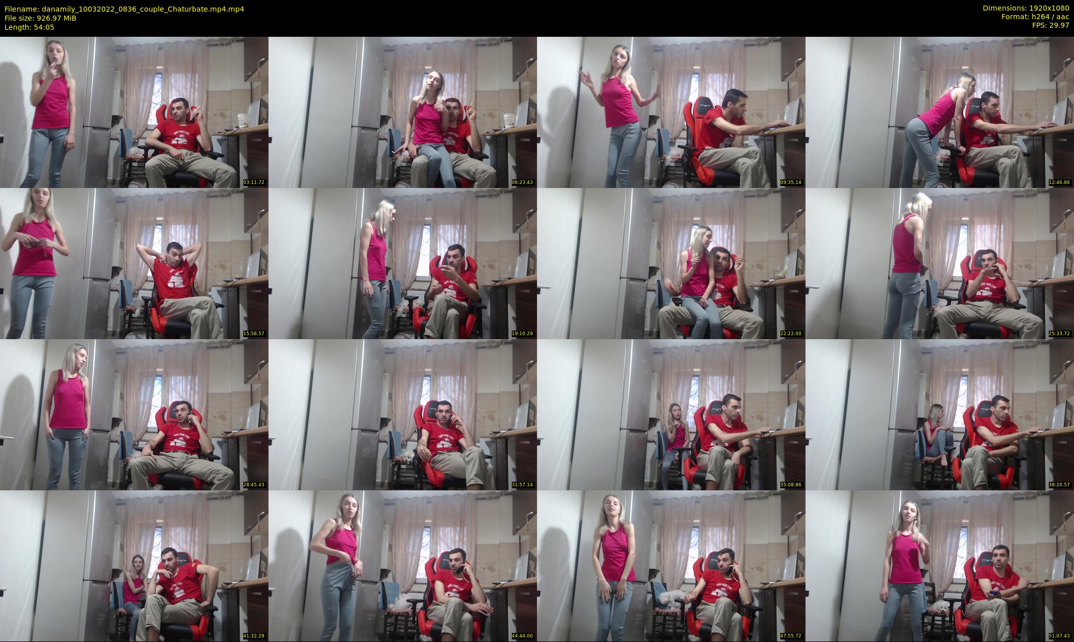 danamily — 55 minute Chaturbate female cam show recording, 1080p, Mar 10, 2022