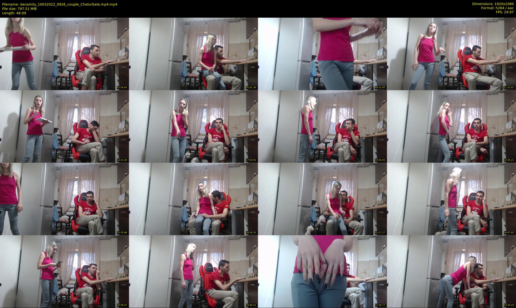 danamily — 49 minute Chaturbate female cam show recording, 1080p, Mar 10, 2022