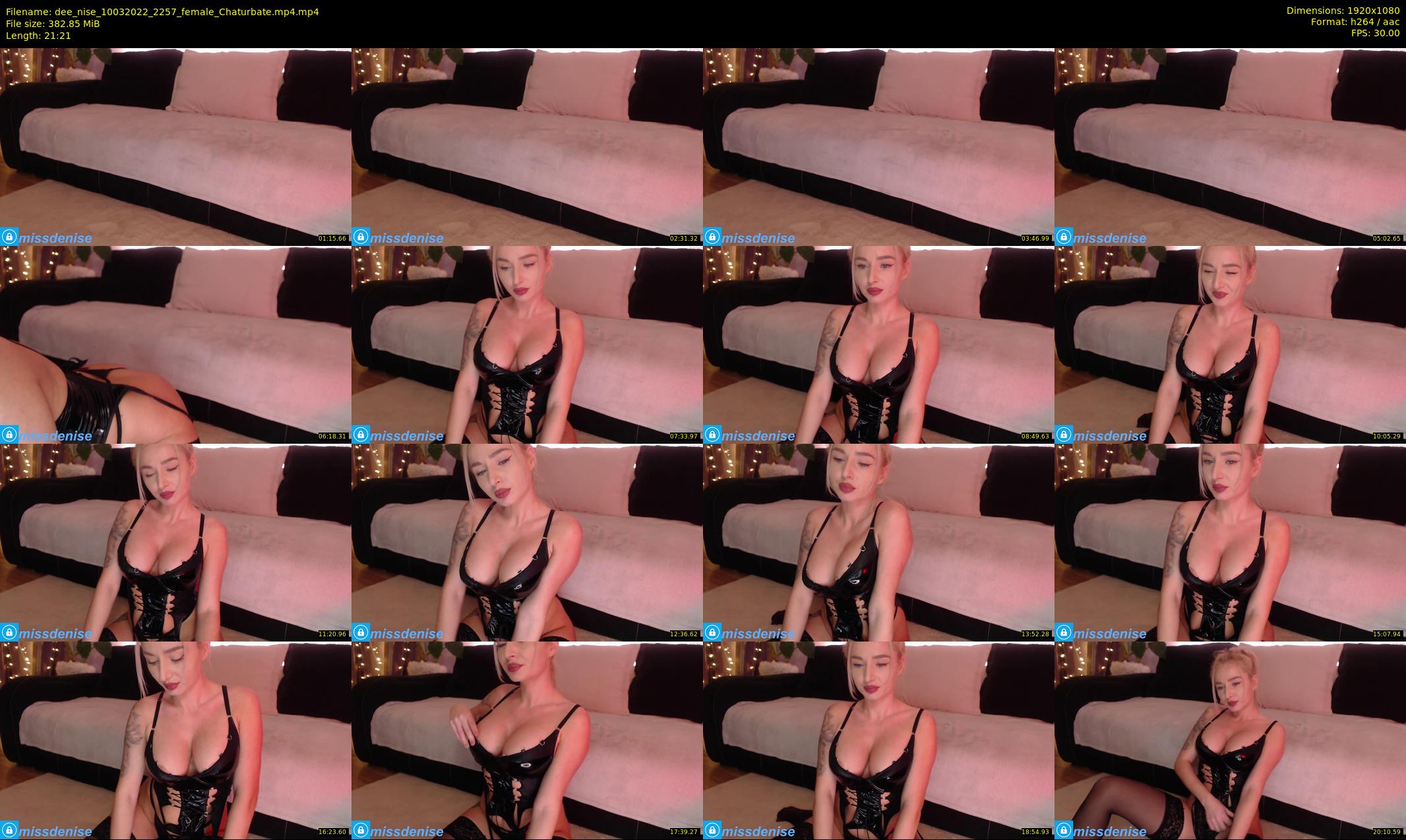 dee_nise — 22 minute Chaturbate female cam show recording, 1080p, Mar 10, 2022
