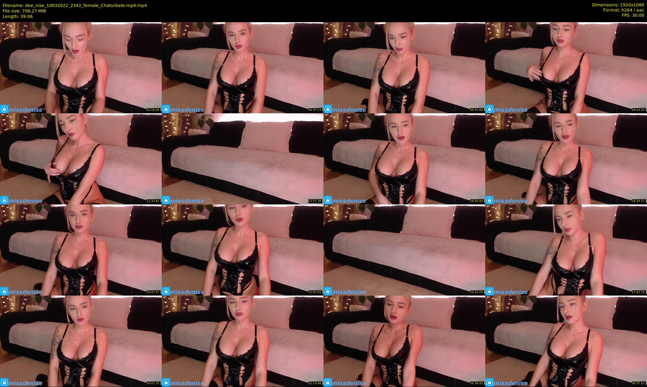 dee_nise — 40 minute Chaturbate female cam show recording, 1080p, Mar 10, 2022