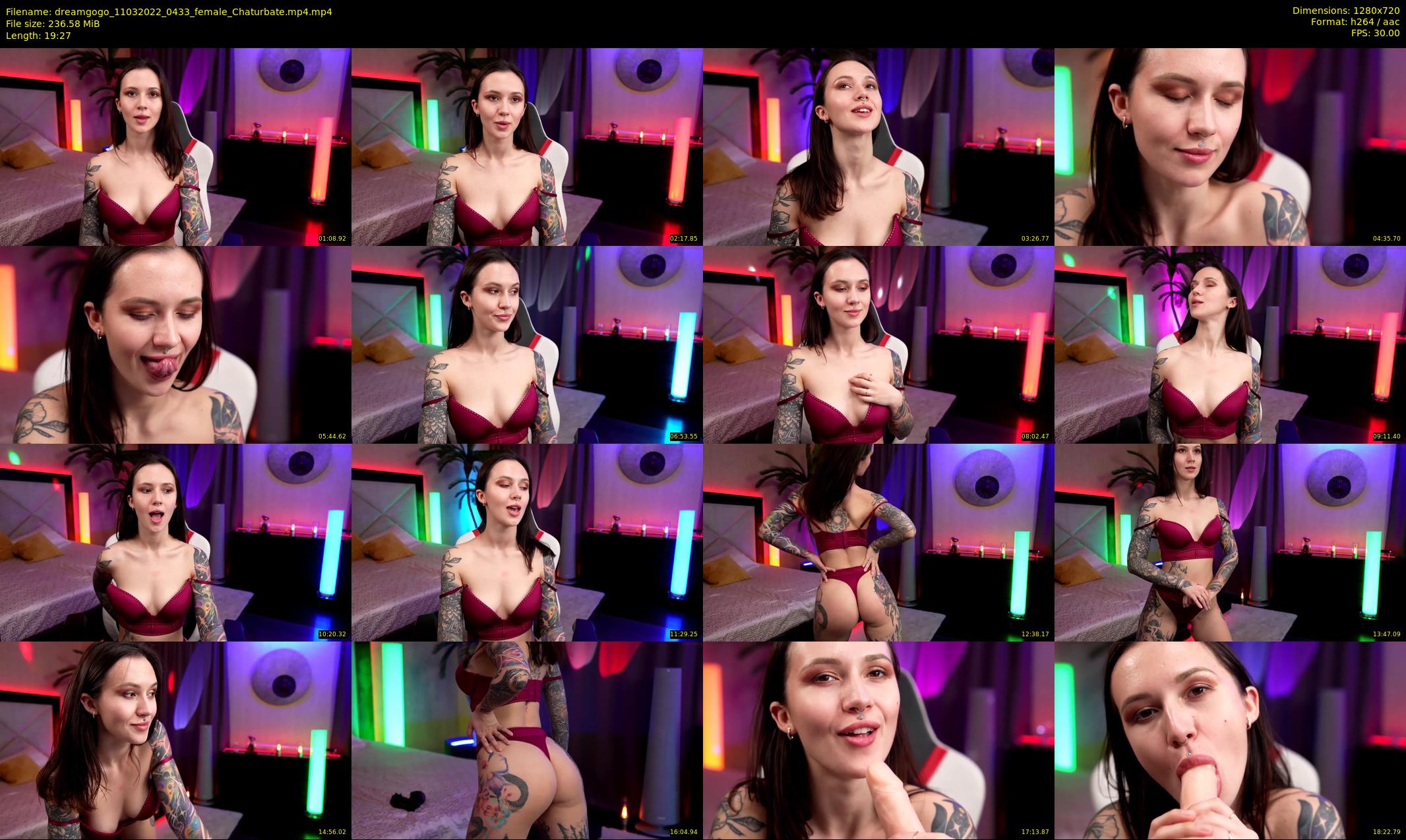 dreamgogo — 20 minute Chaturbate female cam show recording, 720p, Mar 11, 2022