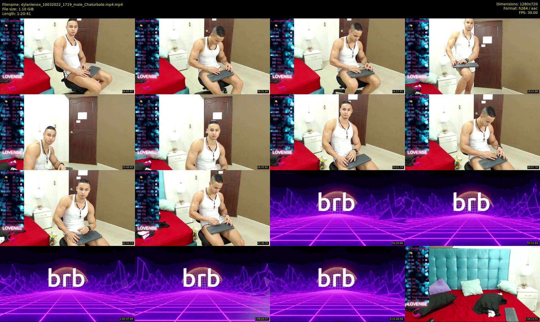 dylanlenox — 81 minute Chaturbate male cam show recording, 720p, Mar 10, 2022