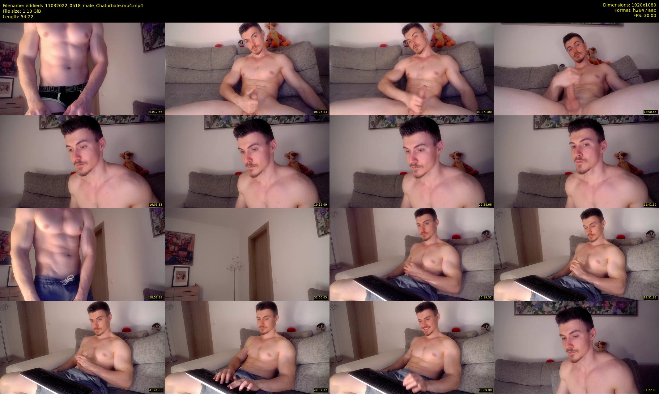 eddieds — 55 minute Chaturbate male cam show recording, 1080p, Mar 11, 2022