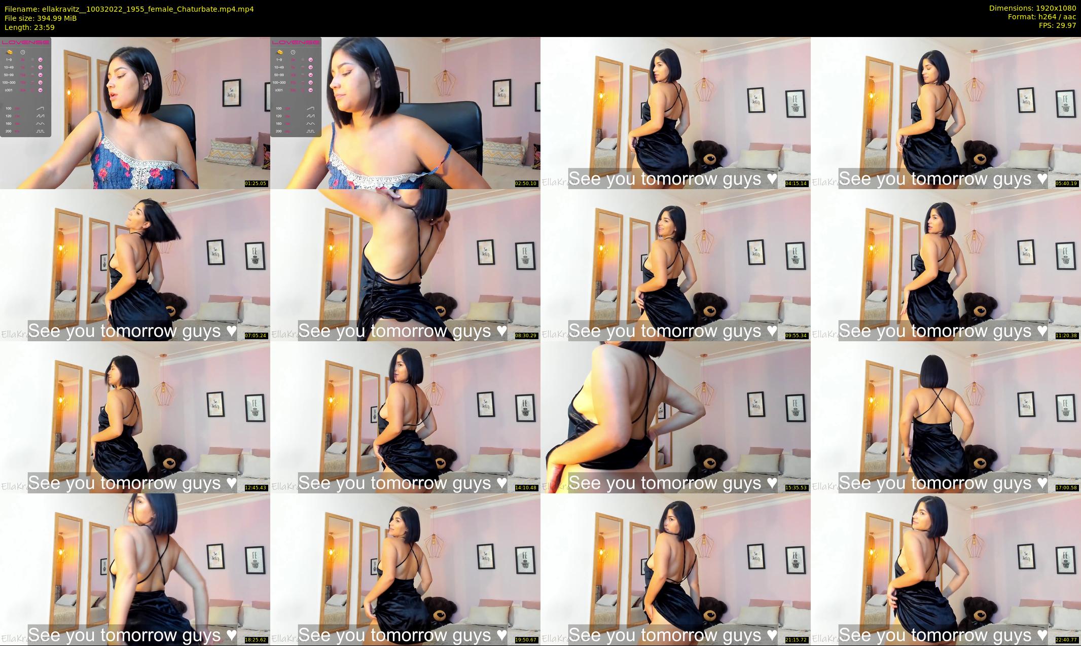 ellakravitz_ — 24 minute Chaturbate female cam show recording, 1080p, Mar 10, 2022