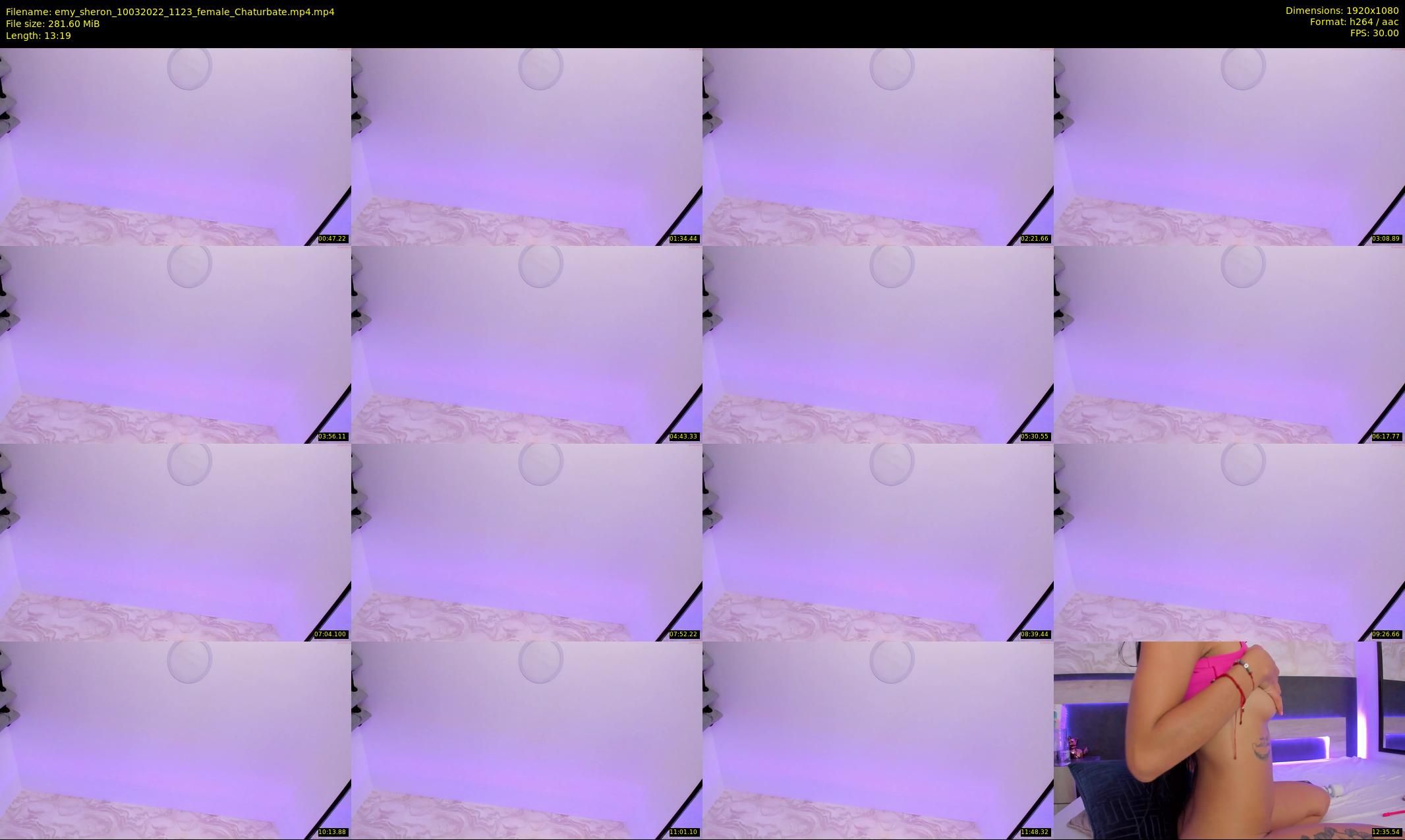 emy_sheron — 14 minute Chaturbate female cam show recording, 1080p, Mar 10, 2022