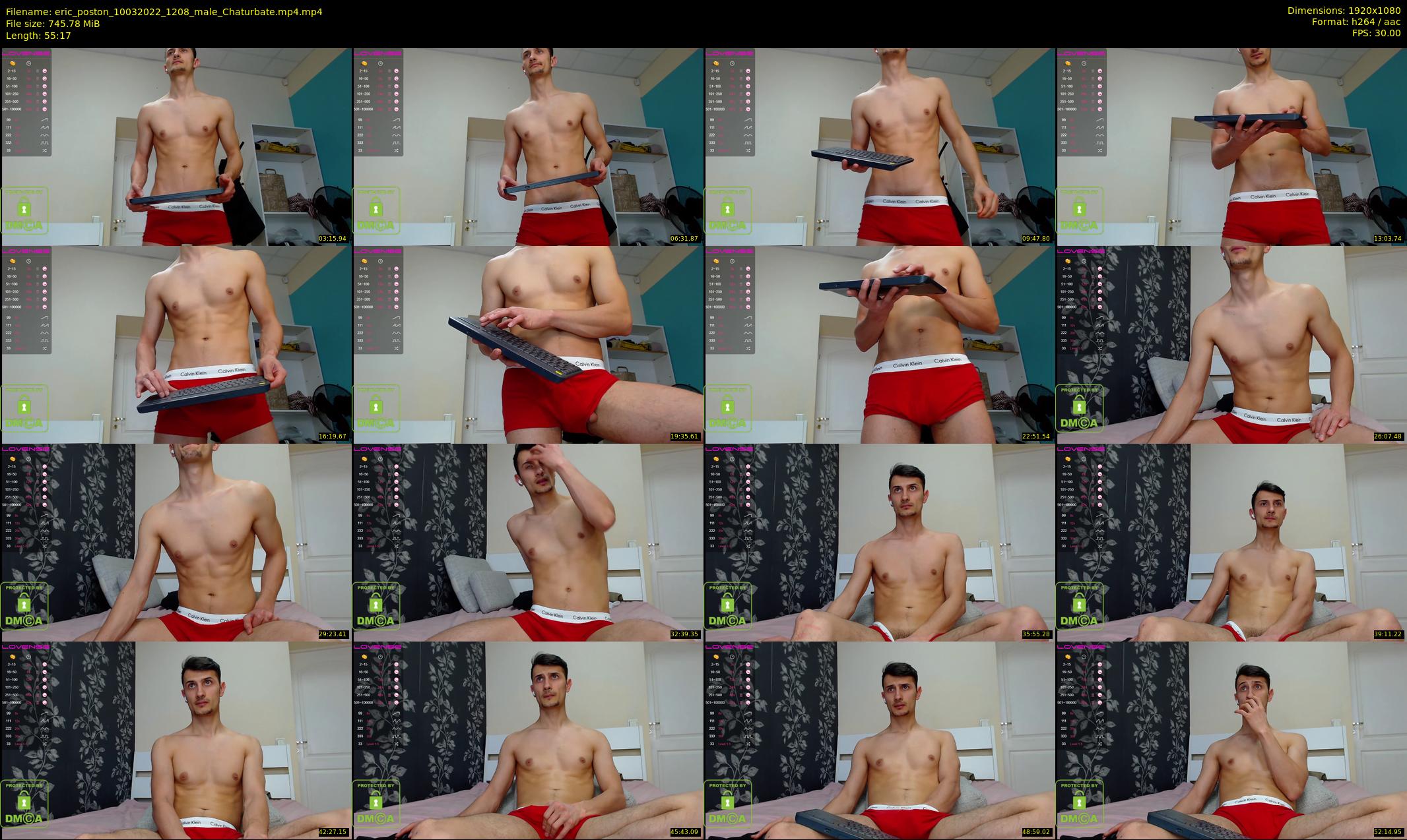 eric_poston — 56 minute Chaturbate male cam show recording, 1080p, Mar 10, 2022