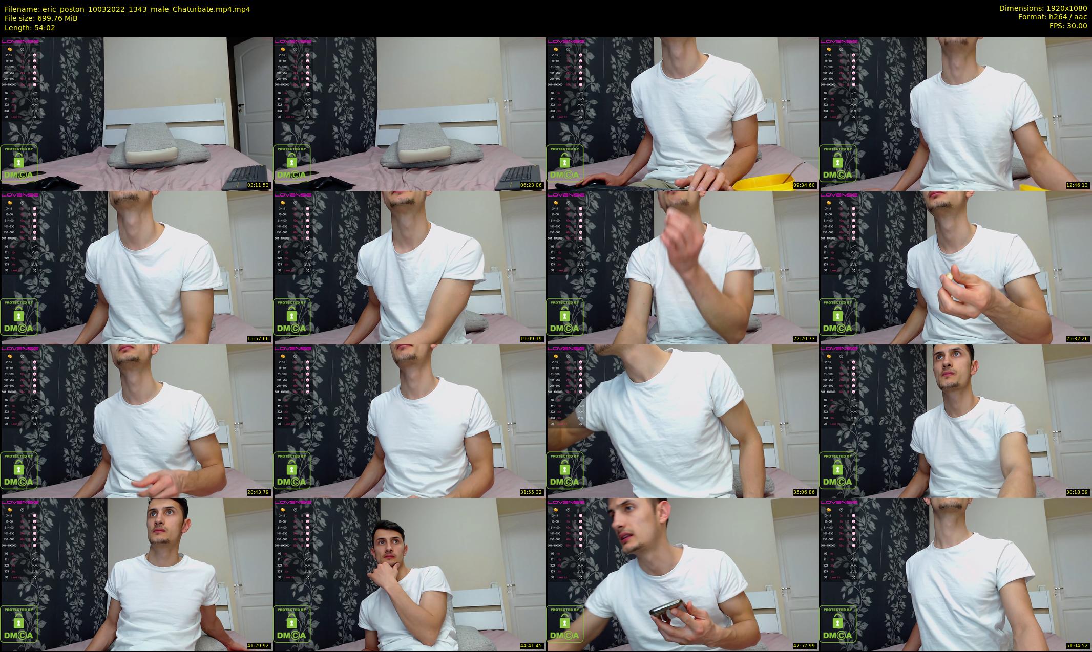 eric_poston — 55 minute Chaturbate male cam show recording, 1080p, Mar 10, 2022