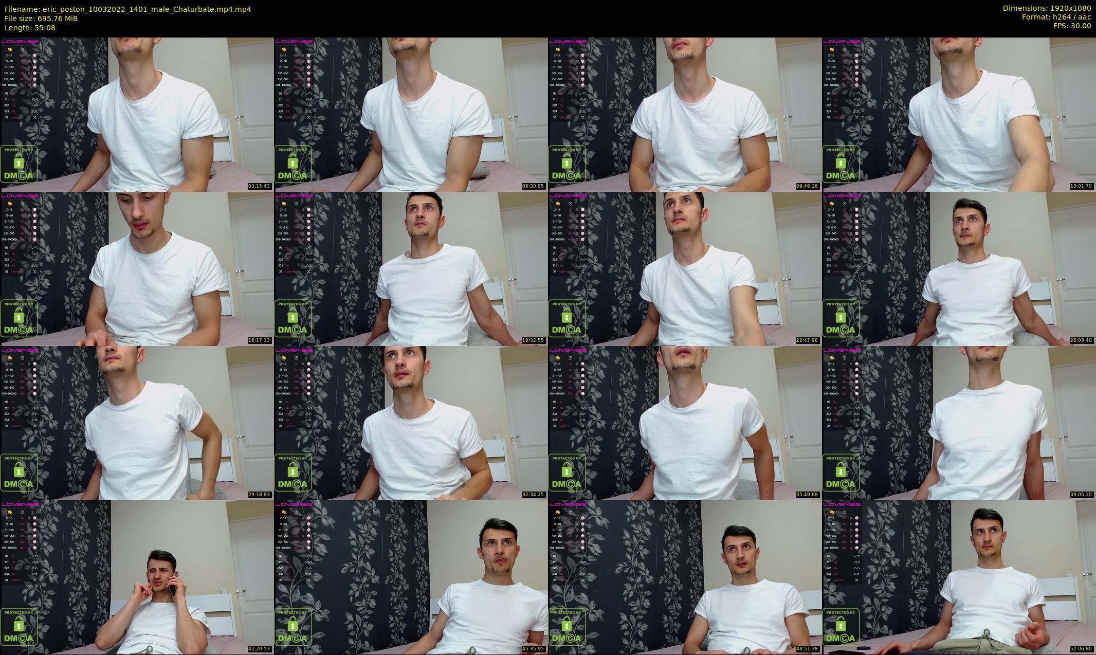 eric_poston — 56 minute Chaturbate male cam show recording, 1080p, Mar 10, 2022