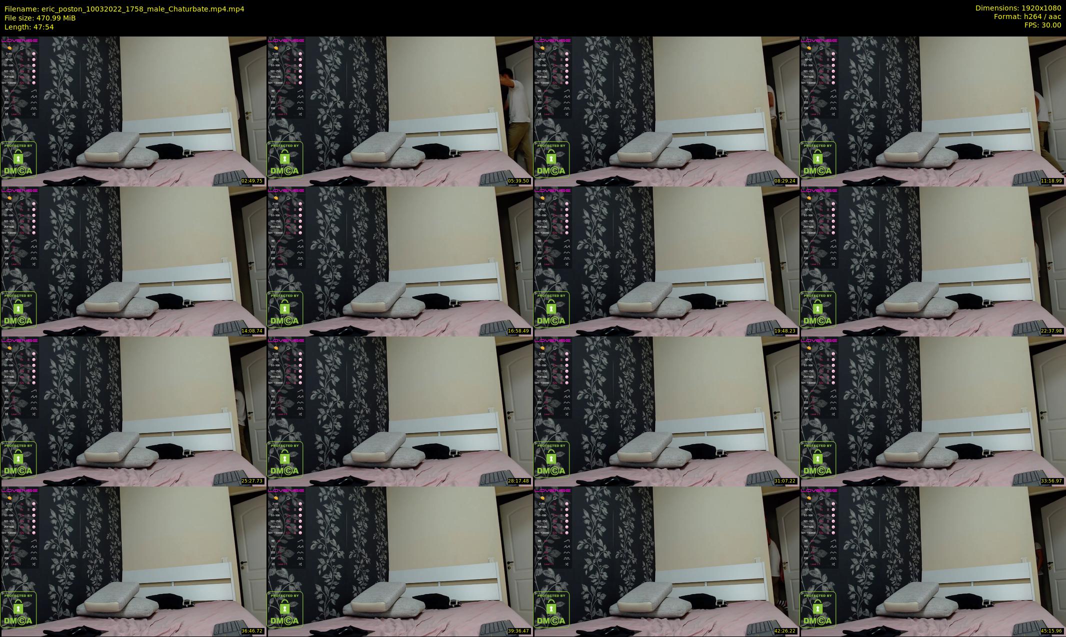 eric_poston — 48 minute Chaturbate male cam show recording, 1080p, Mar 10, 2022