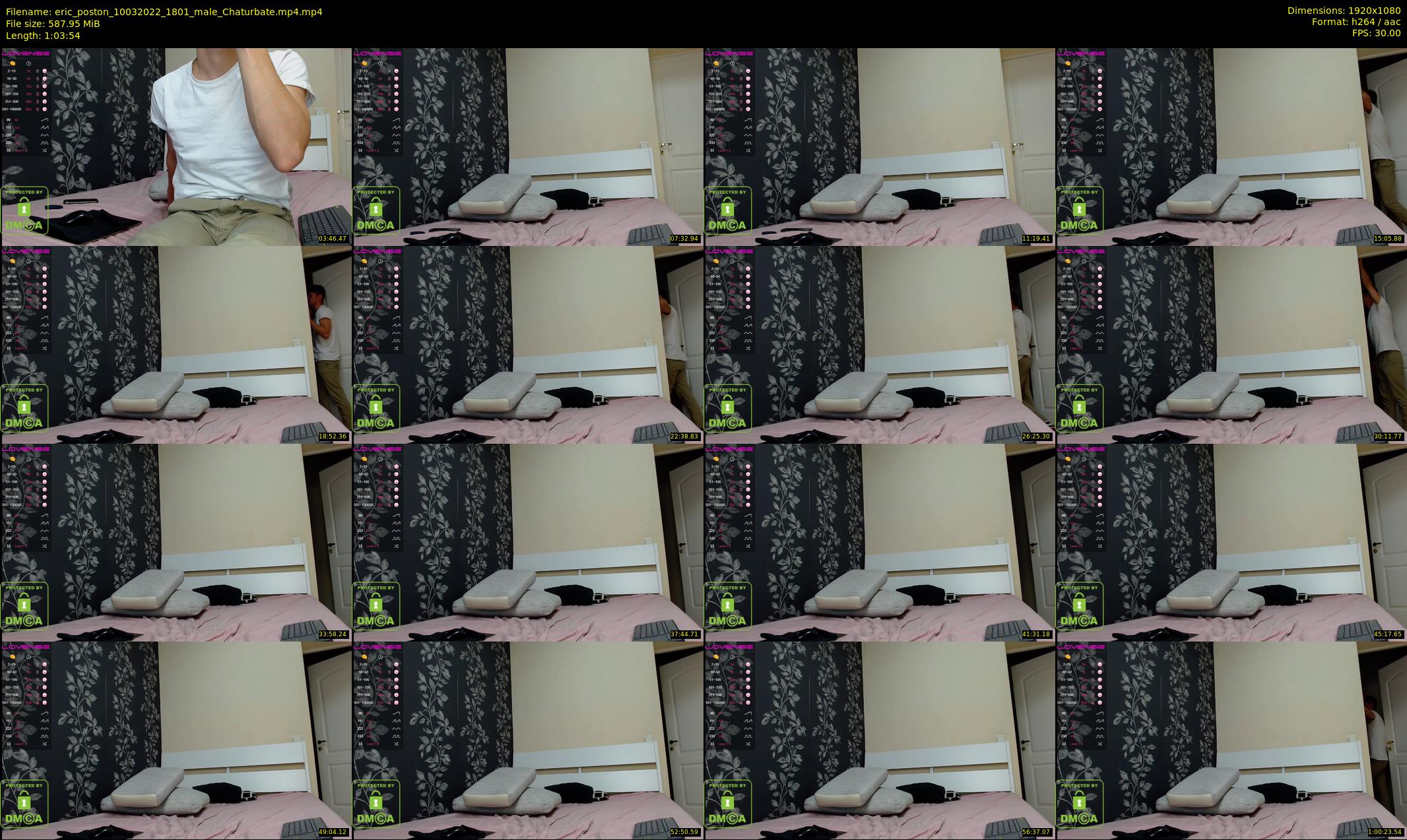 eric_poston — 64 minute Chaturbate male cam show recording, 1080p, Mar 10, 2022