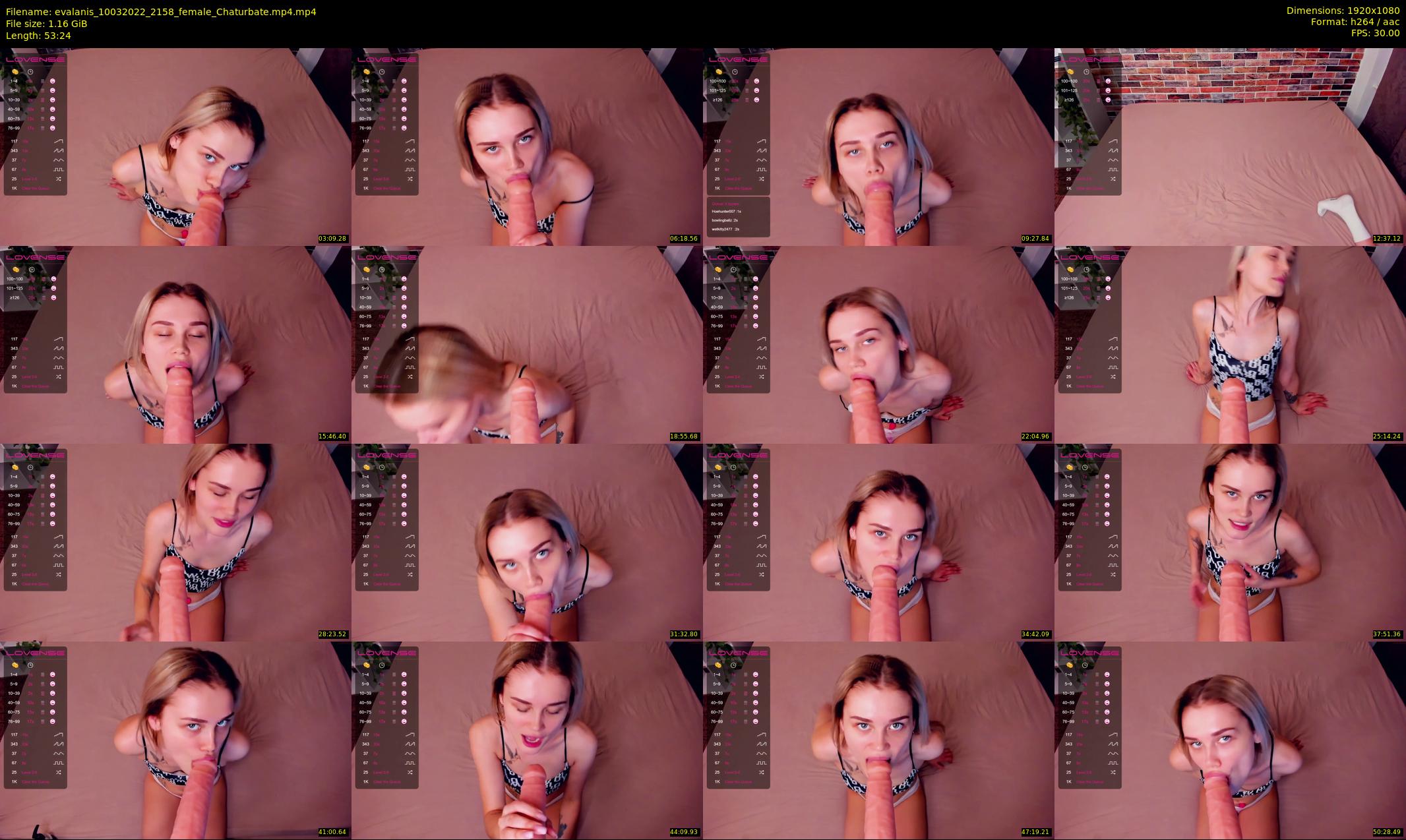 evalanis — 54 minute Chaturbate couple cam show recording, 1080p, Mar 10, 2022