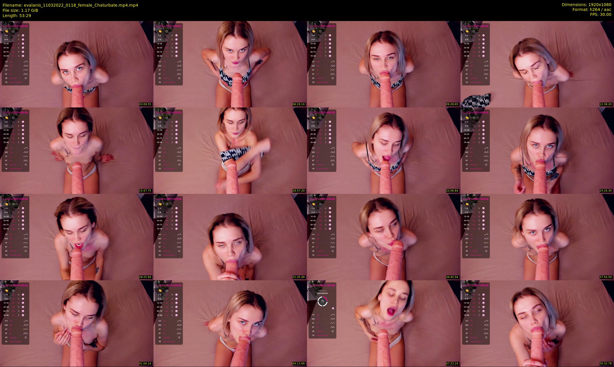 evalanis — 54 minute Chaturbate couple cam show recording, 1080p, Mar 11, 2022