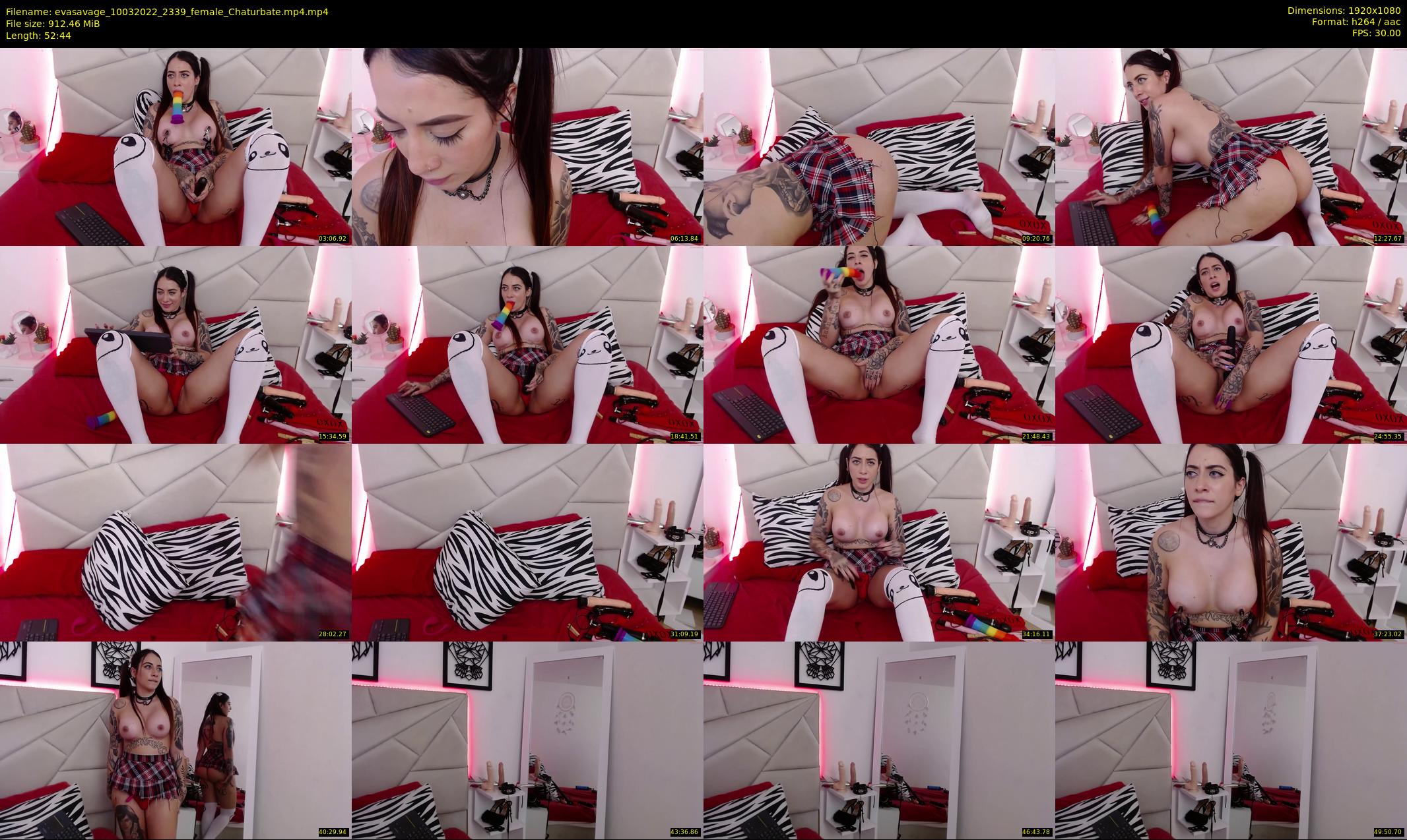 evasavage — 53 minute Chaturbate female cam show recording, 1080p, Mar 10, 2022