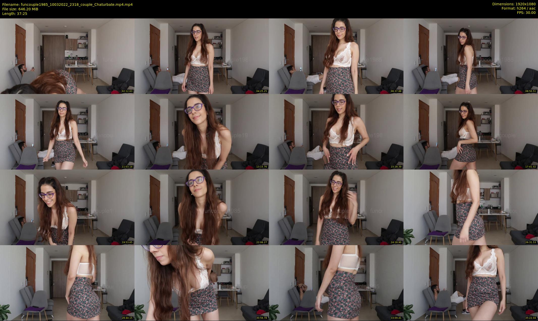 funcouple1985 — 38 minute Chaturbate couple cam show recording, 1080p, Mar 10, 2022