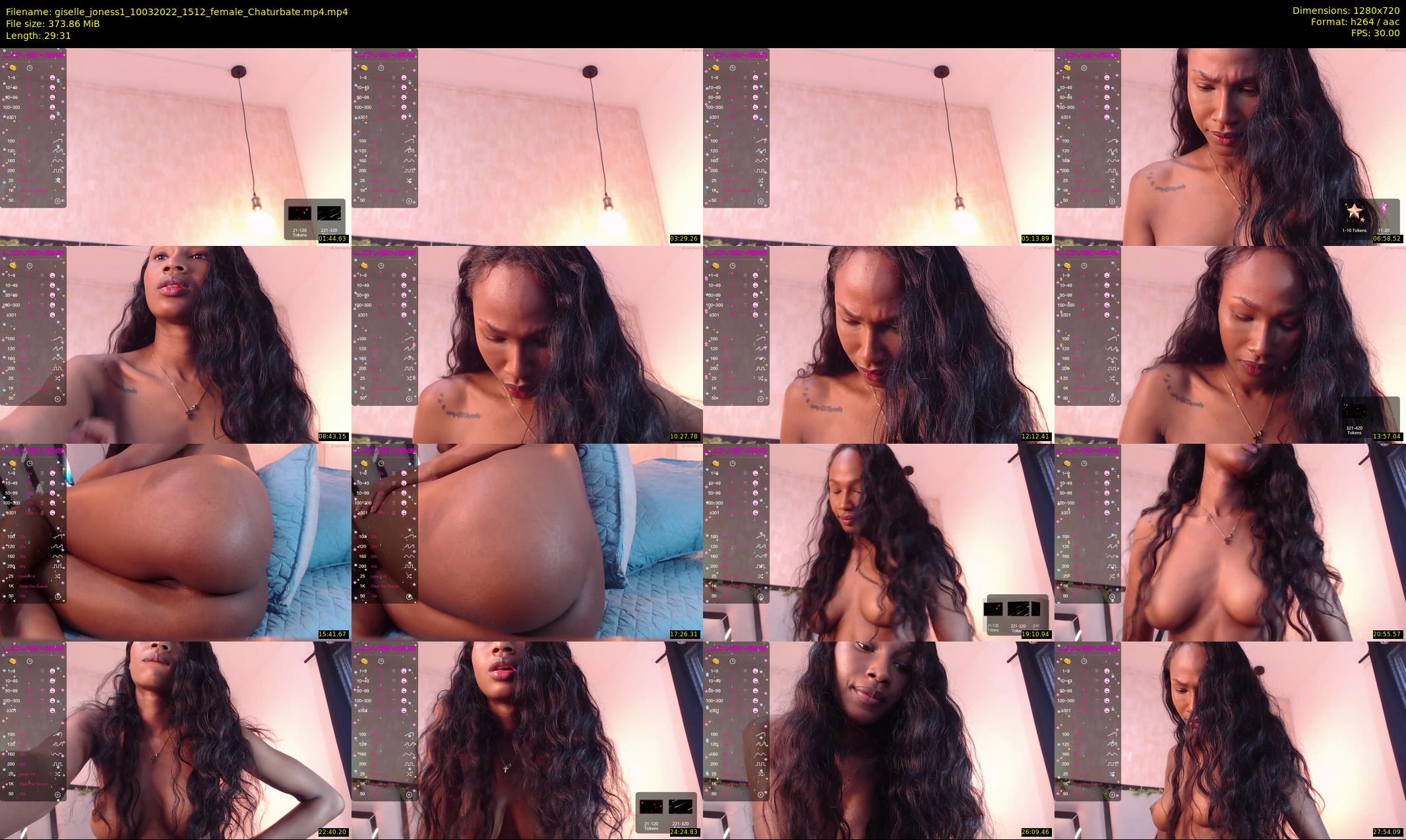 giselle_joness1 — 30 minute Chaturbate female cam show recording, 720p, Mar 10, 2022