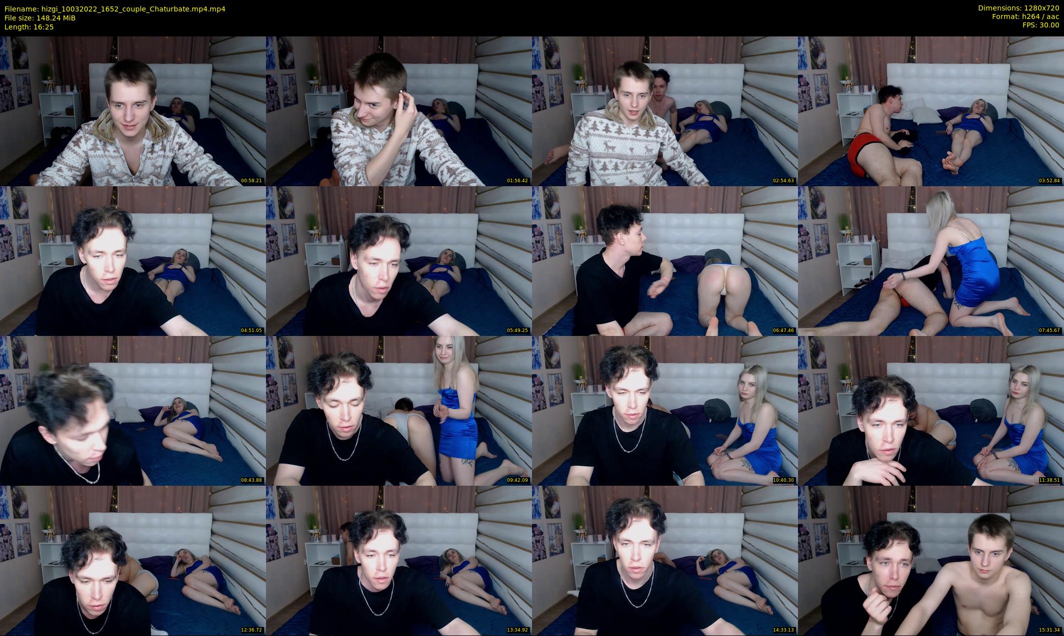hizgi — 17 minute Chaturbate couple cam show recording, 720p, Mar 10, 2022