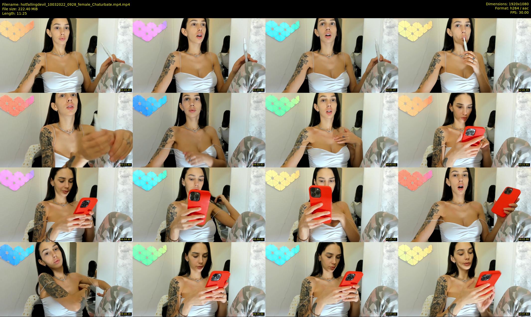 hotfallingdevil — 12 minute Chaturbate female cam show recording, 1080p, Mar 10, 2022
