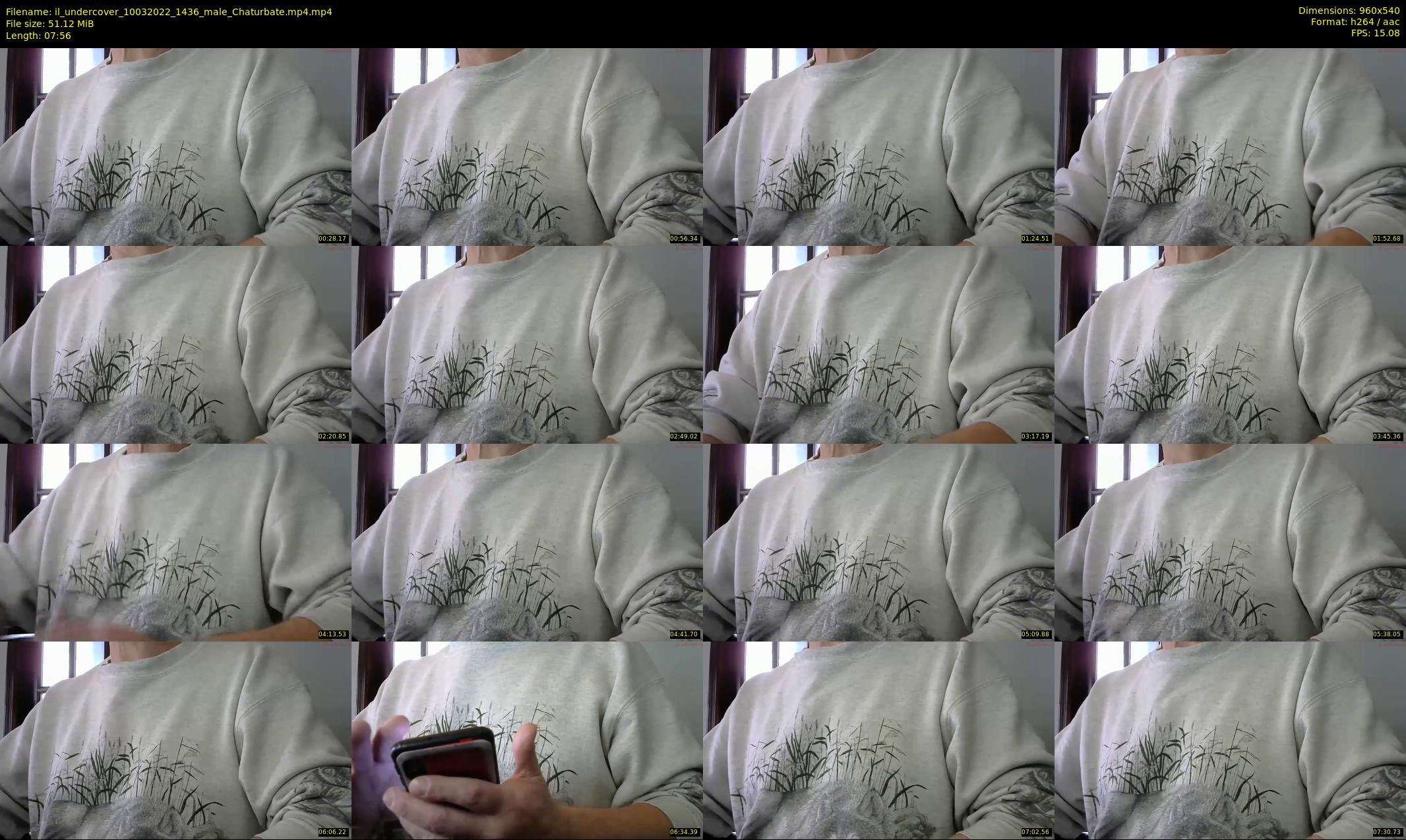 il_undercover — 8 minute Chaturbate male cam show recording, 480p, Mar 10, 2022