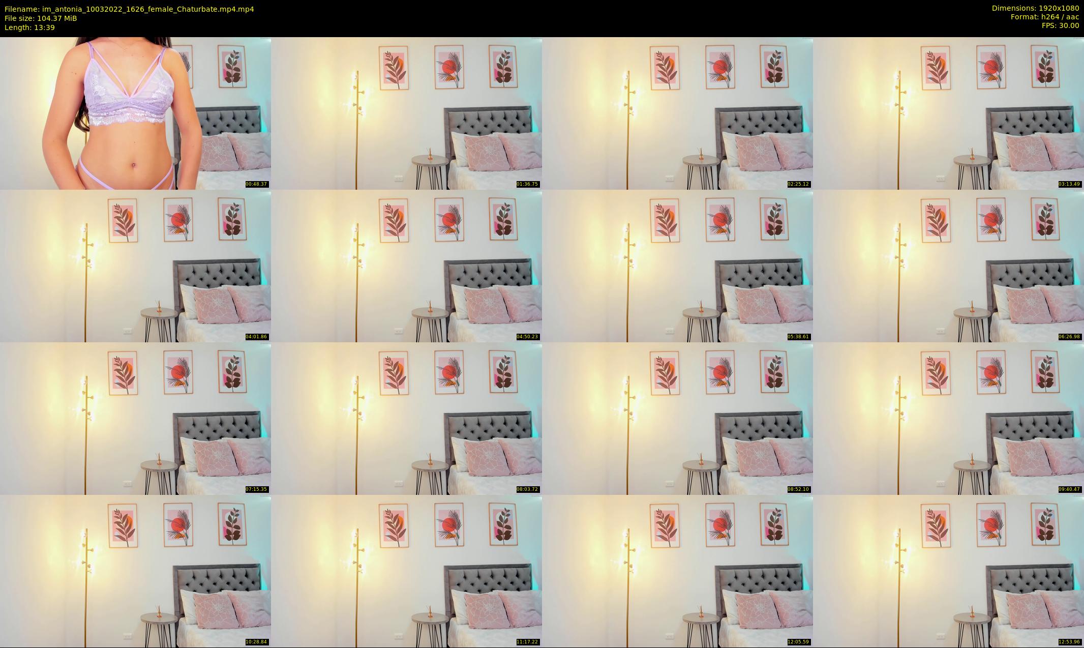 im_antonia — 14 minute Chaturbate female cam show recording, 1080p, Mar 10, 2022