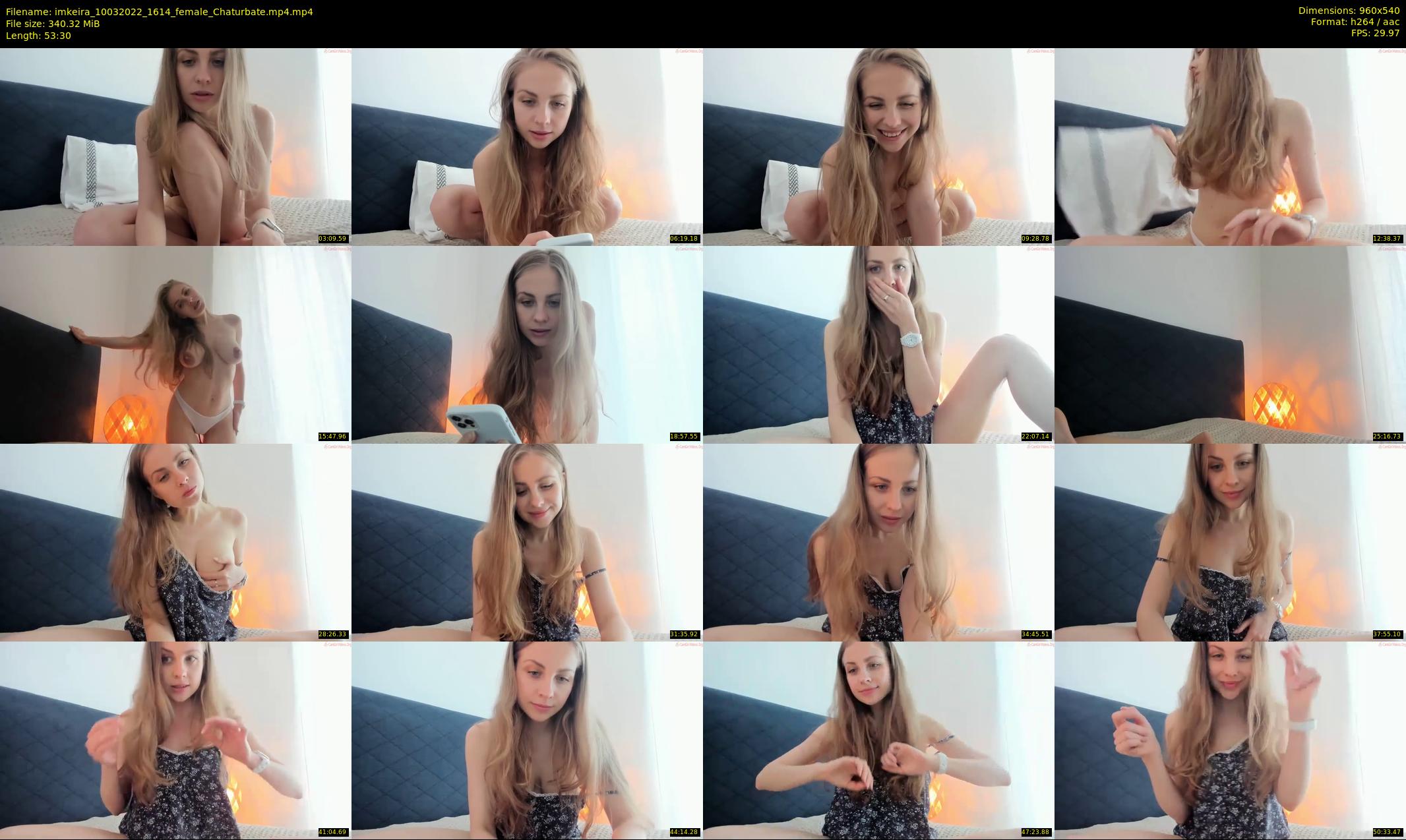 imkeira — 54 minute Chaturbate female cam show recording, 480p, Mar 10, 2022