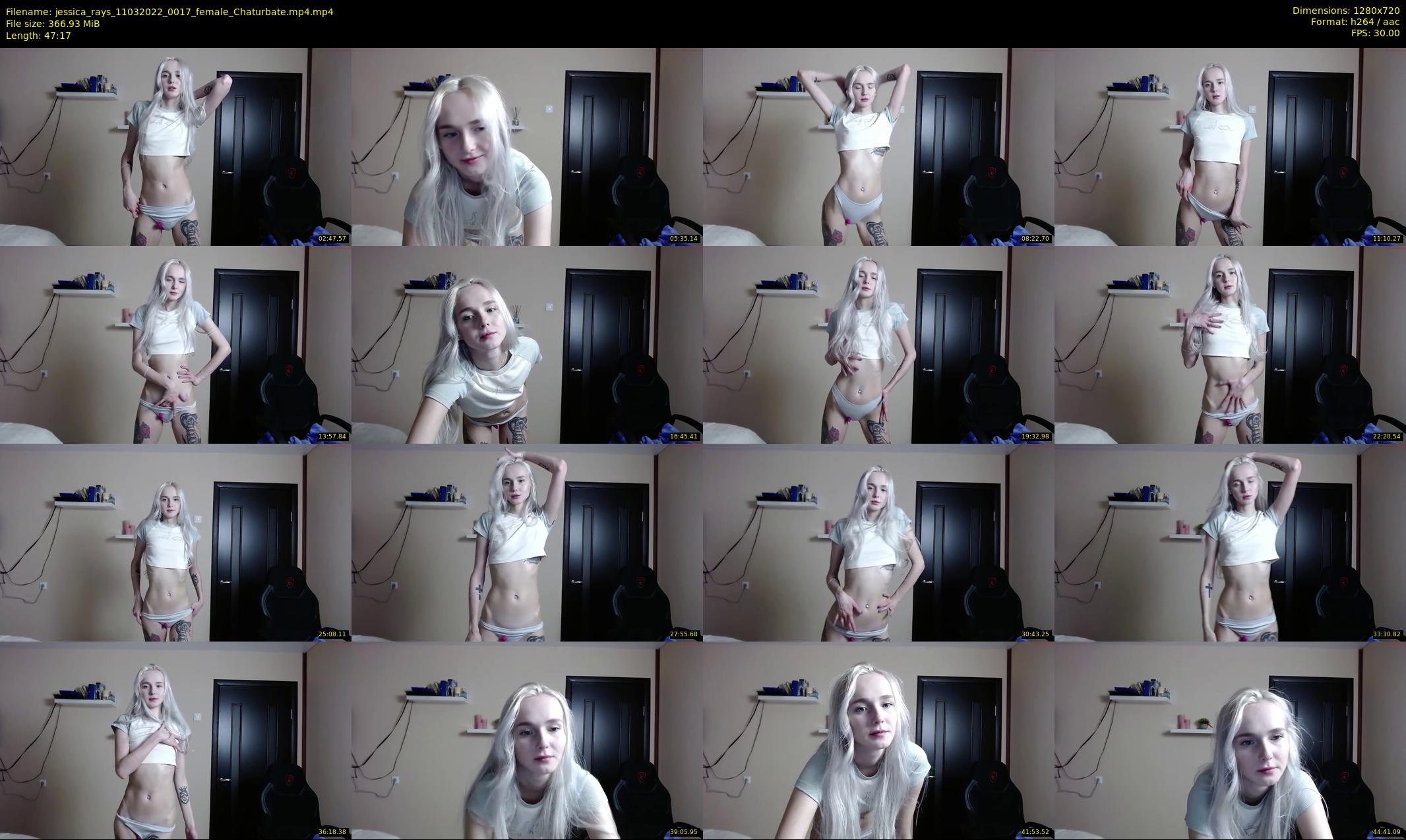 jessica_rays — 48 minute Chaturbate couple cam show recording, 720p, Mar 11, 2022