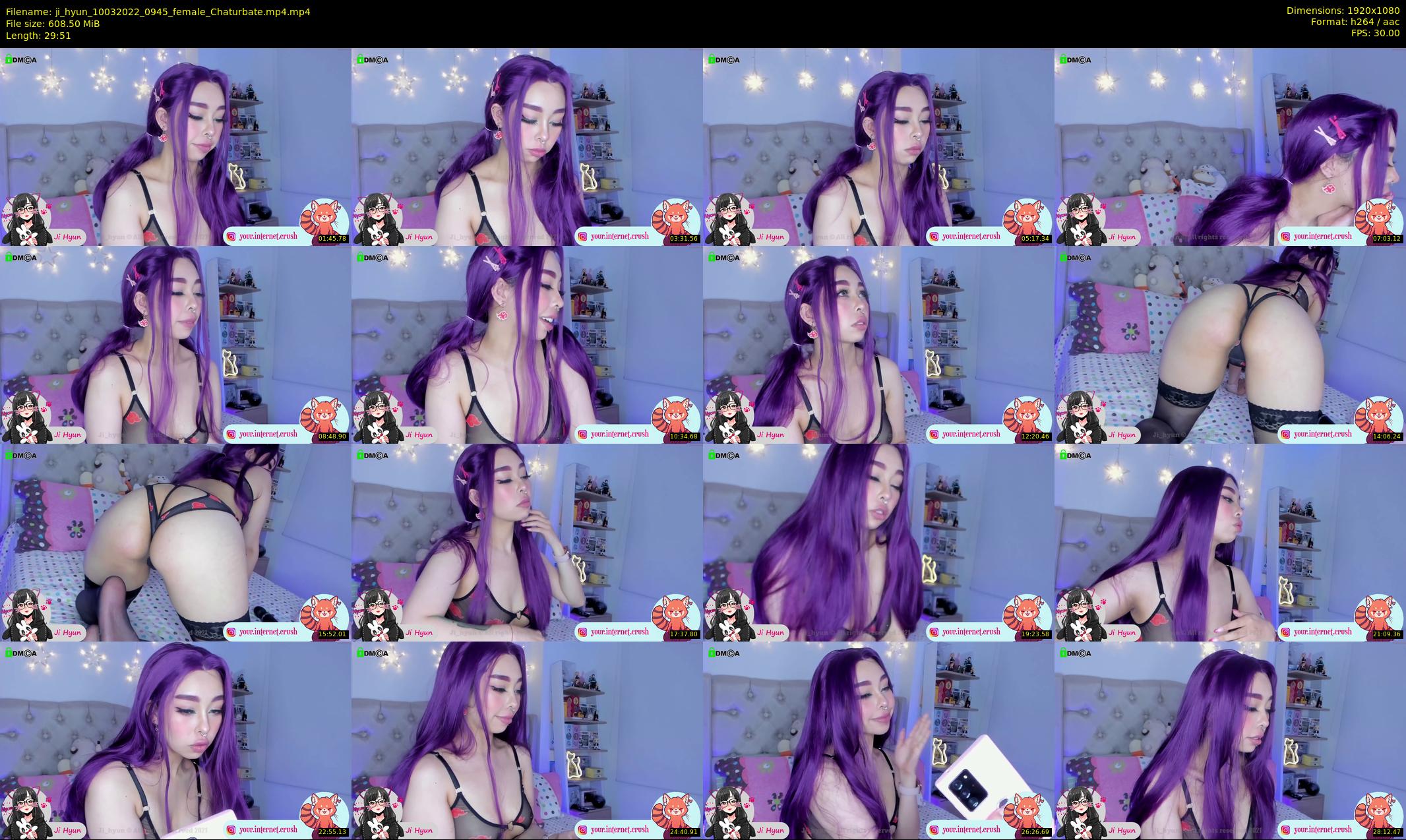 ji_hyun — 30 minute Chaturbate female cam show recording, 1080p, Mar 10, 2022