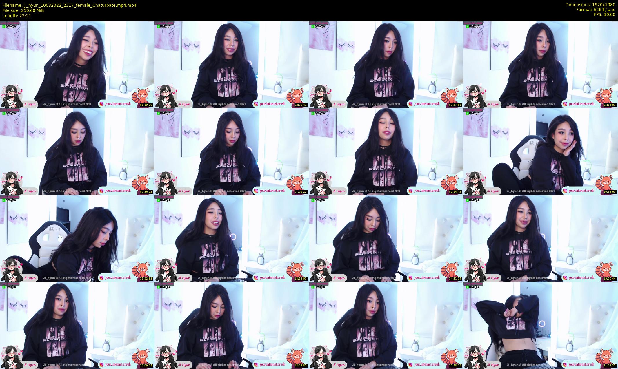 ji_hyun — 23 minute Chaturbate female cam show recording, 1080p, Mar 10, 2022