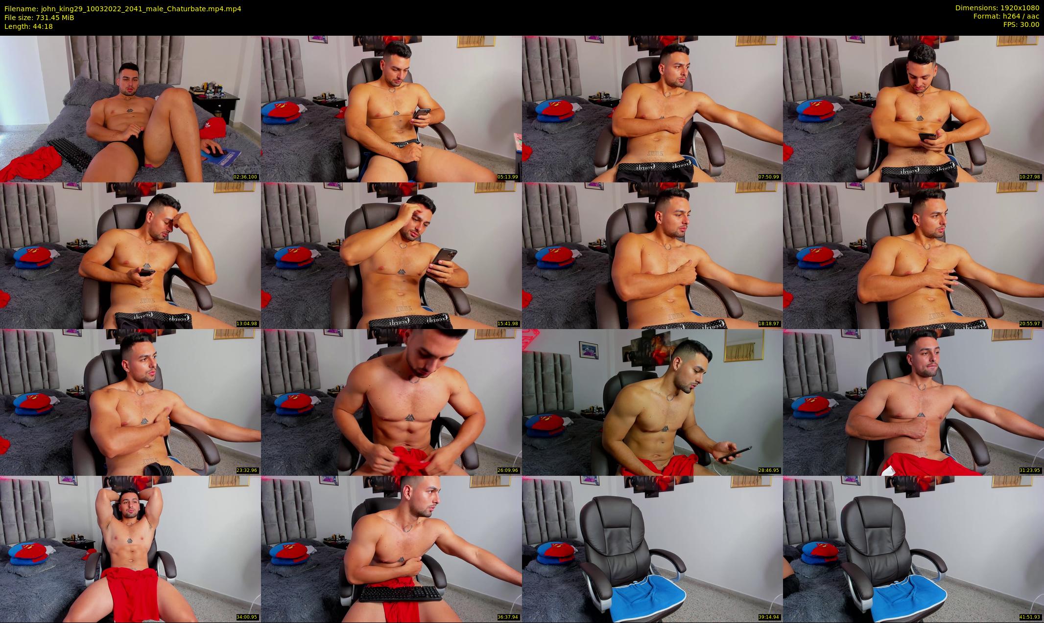 john_king29 — 45 minute Chaturbate male cam show recording, 1080p, Mar 10, 2022