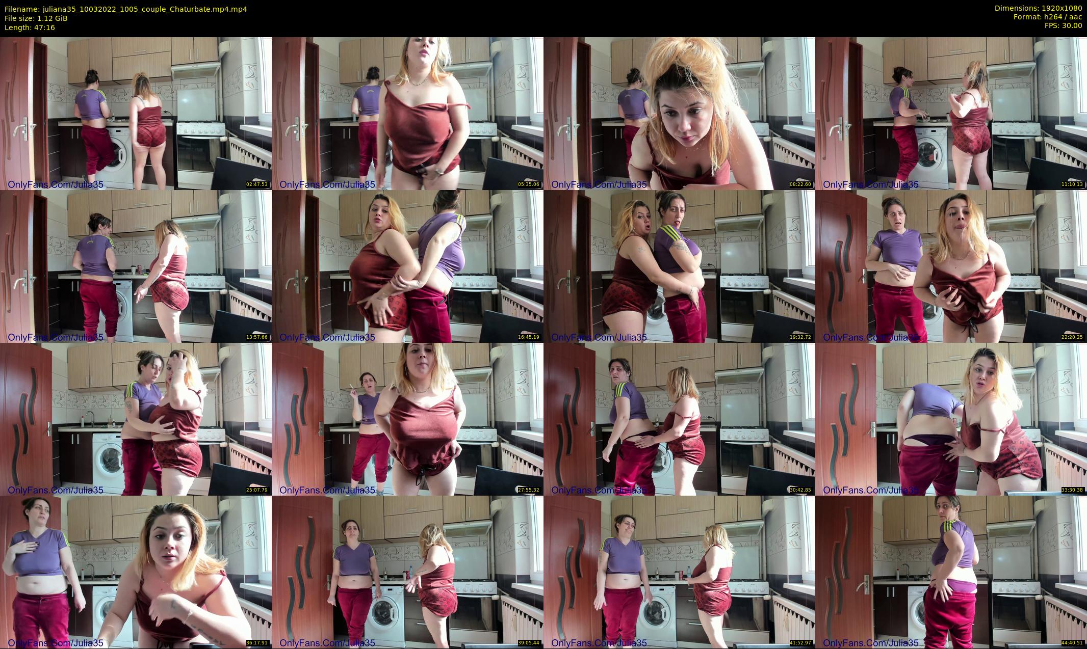 juliana35 — 48 minute Chaturbate couple cam show recording, 1080p, Mar 10, 2022