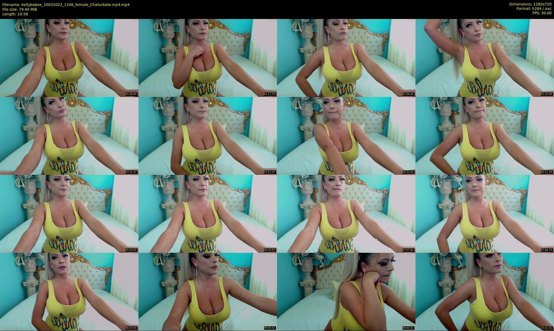 kellybabee — 11 minute Chaturbate female cam show recording, 720p, Mar 10, 2022