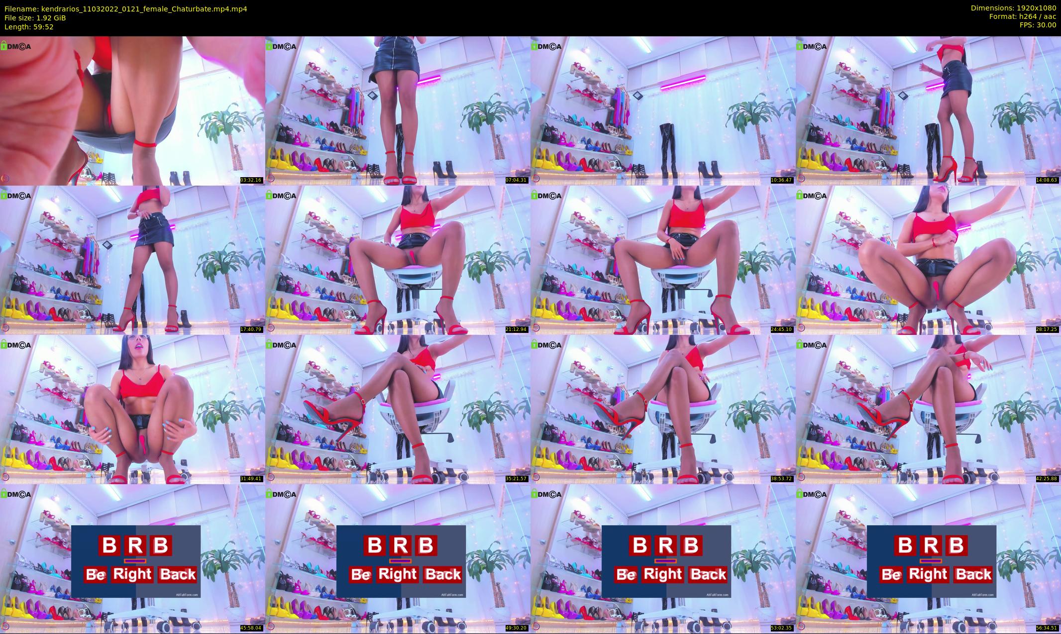 kendrarios — 60 minute Chaturbate female cam show recording, 1080p, Mar 11, 2022