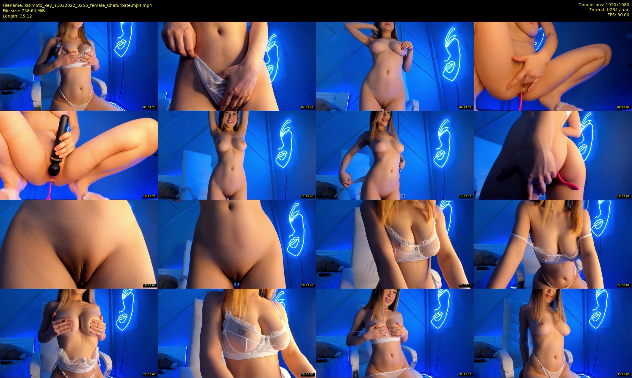 kisimoto_key — 36 minute Chaturbate female cam show recording, 1080p, Mar 11, 2022