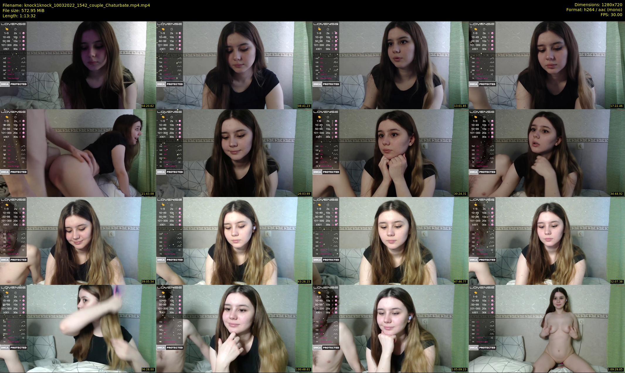 knock1knock — 74 minute Chaturbate couple cam show recording, 720p, Mar 10, 2022