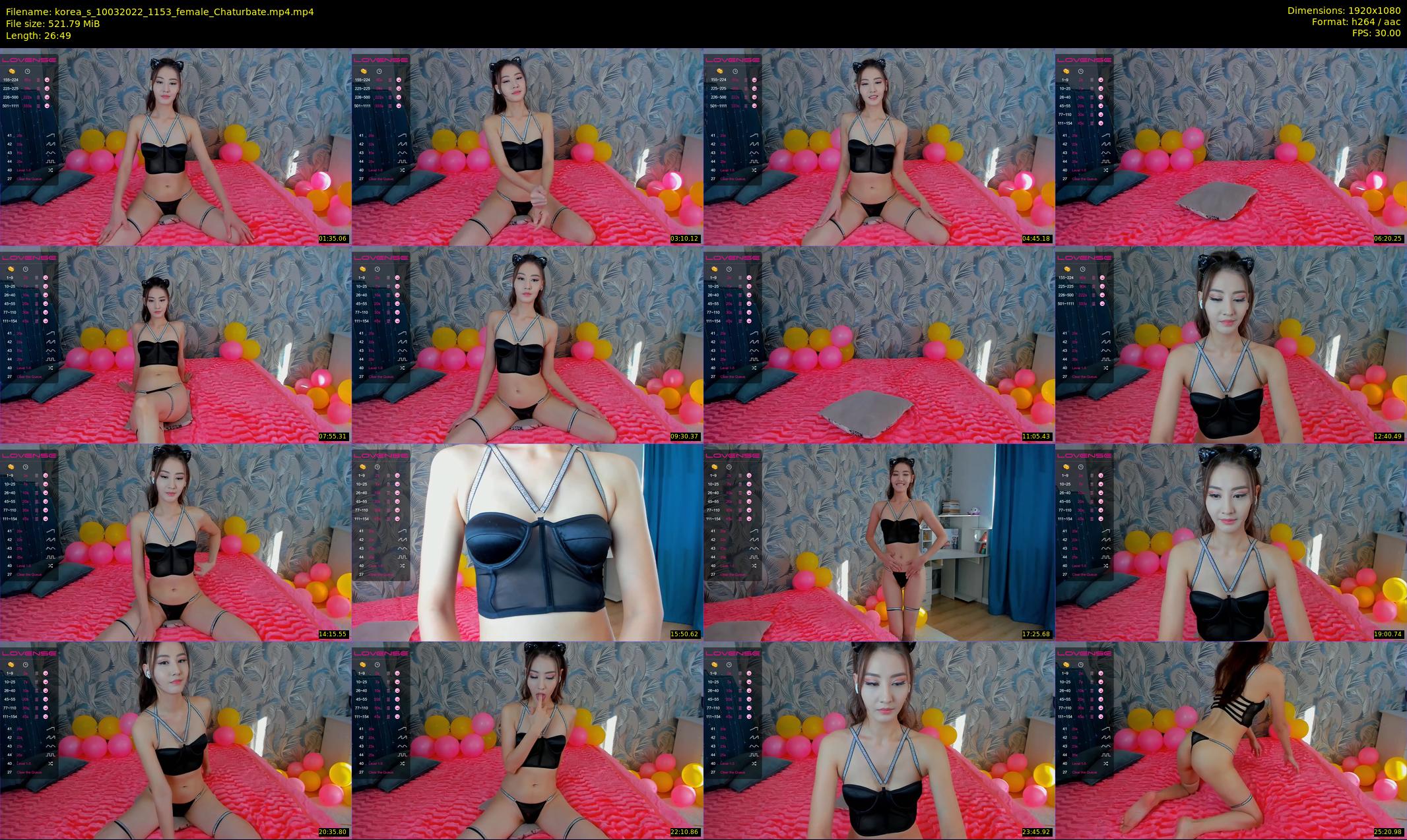 korea_s — 27 minute Chaturbate female cam show recording, 1080p, Mar 10, 2022