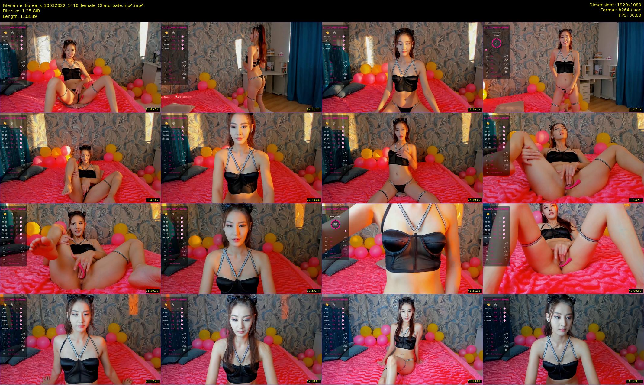 korea_s — 64 minute Chaturbate female cam show recording, 1080p, Mar 10, 2022