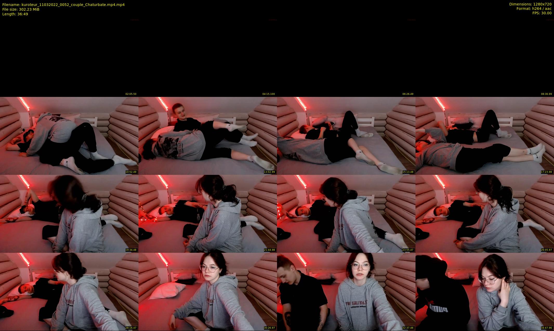 kuroteur — 37 minute Chaturbate couple cam show recording, 720p, Mar 11, 2022