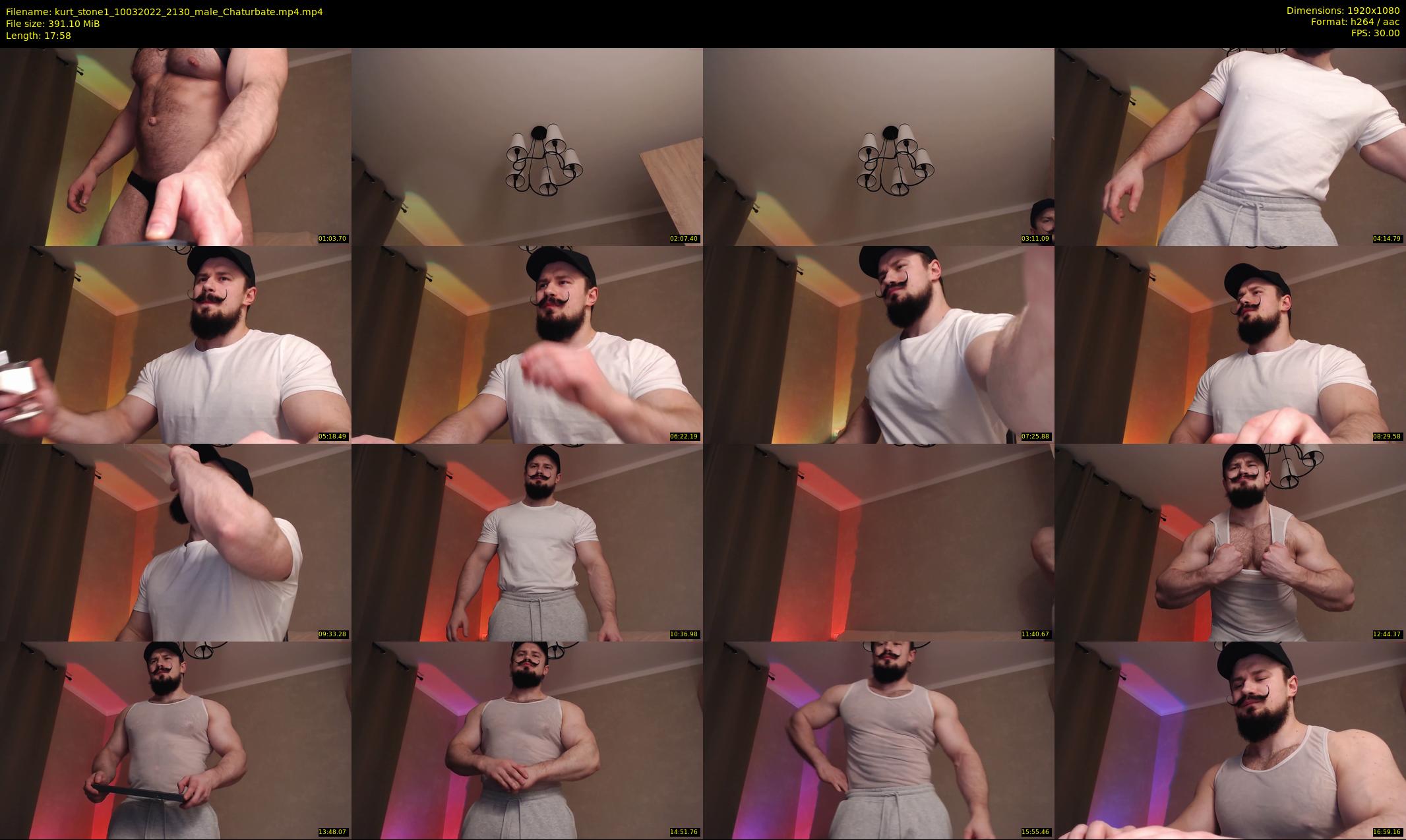 kurt_stone1 — 18 minute Chaturbate male cam show recording, 1080p, Mar 10, 2022