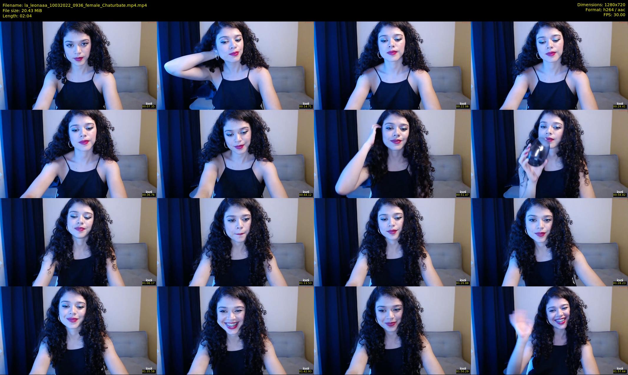 la_leonaaa — 3 minute Chaturbate female cam show recording, 720p, Mar 10, 2022