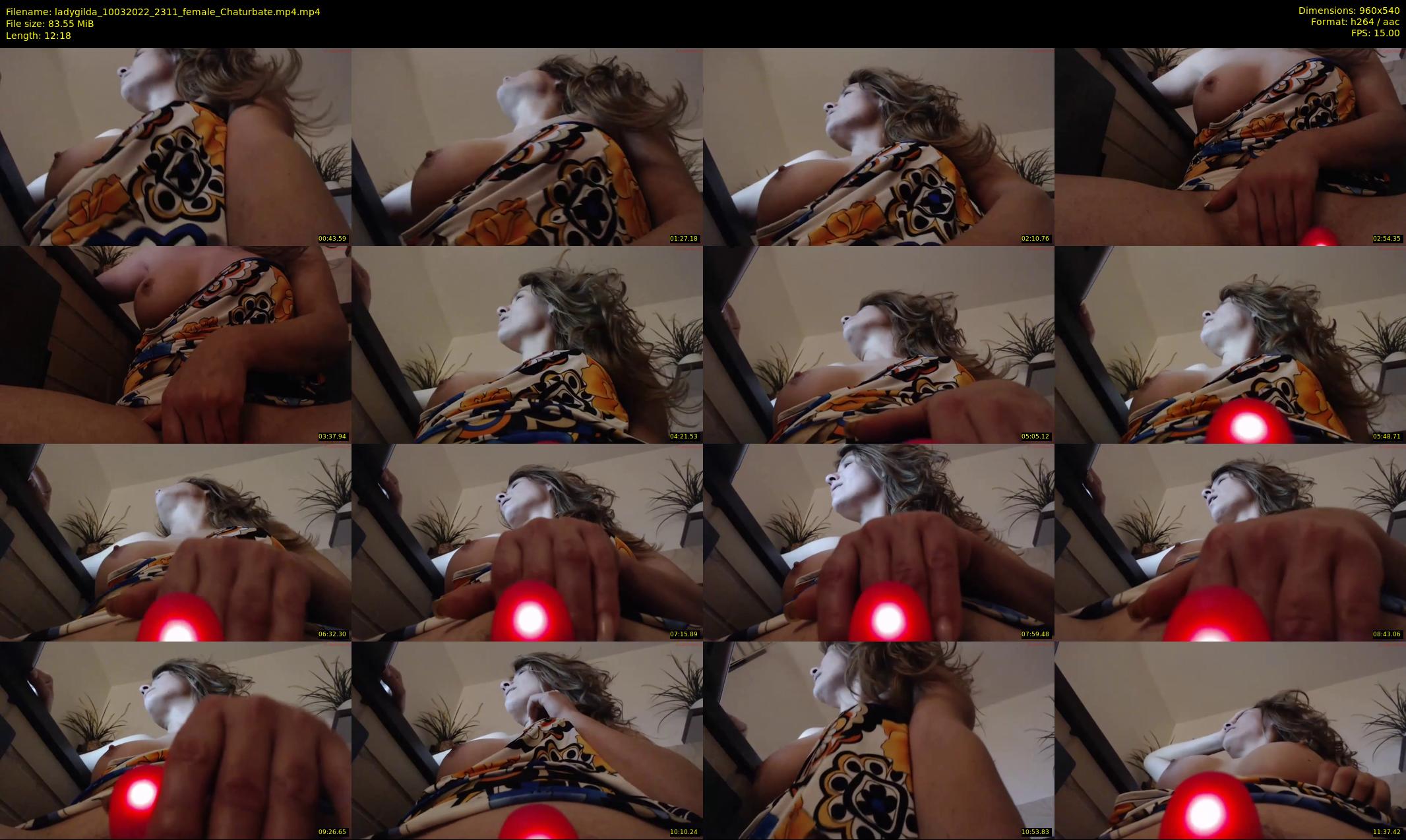 ladygilda — 13 minute Chaturbate female cam show recording, 480p, Mar 10, 2022